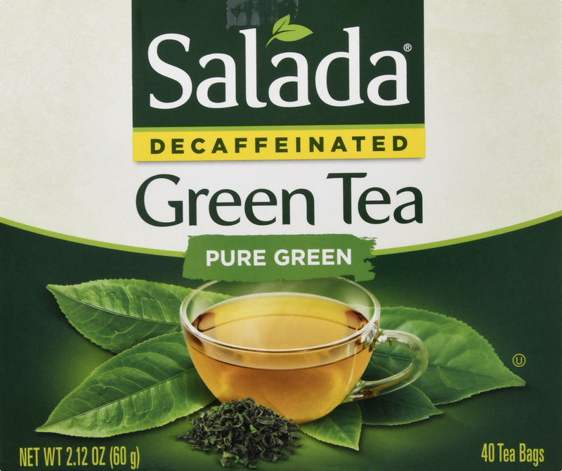 Salada Green Tea, Pure Green, Decaffeinted, Tea Bags | Giant Eagle