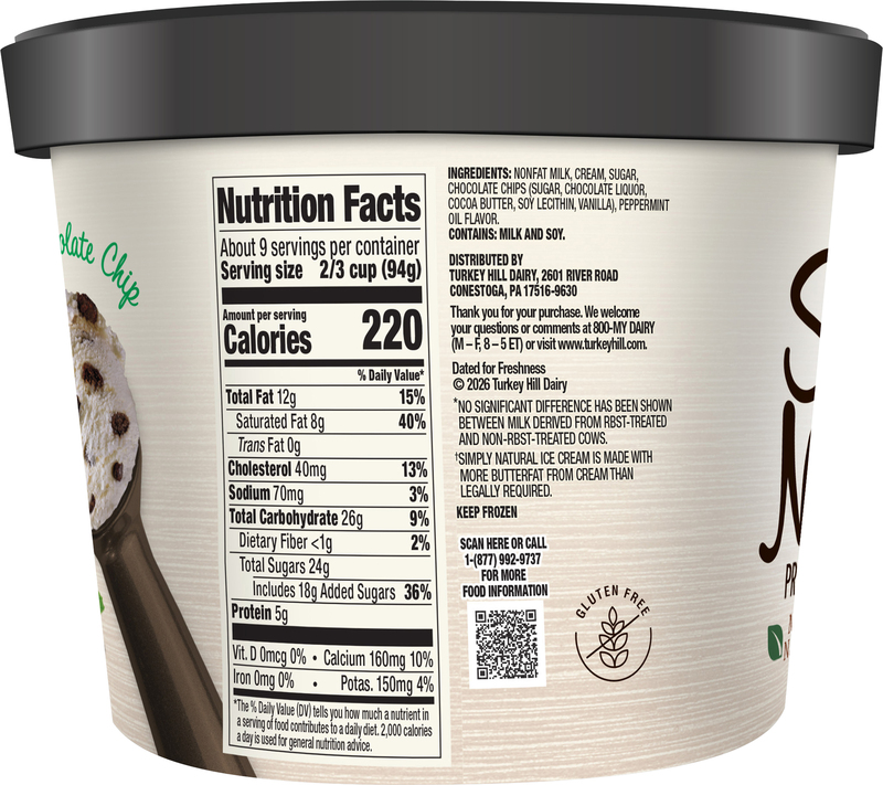 Turkey Hill Premium Mint Chocolate Chip Ice Cream | Giant Eagle
