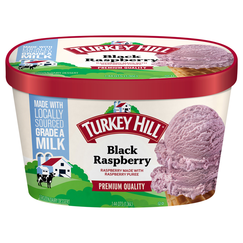 Turkey Hill Black Raspberry Frozen Dairy Dessert | Giant Eagle