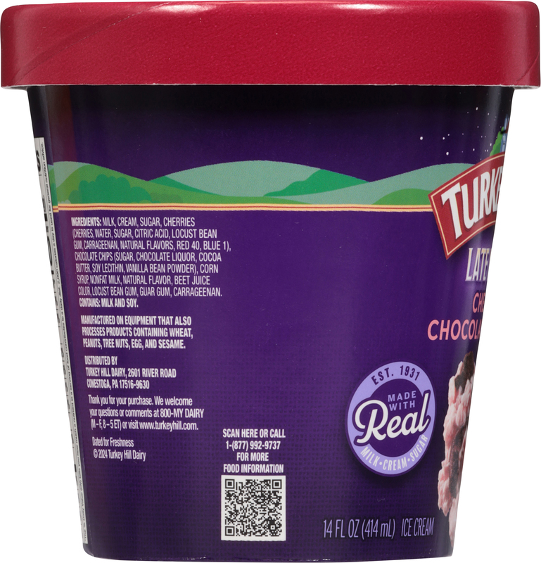 Turkey Hill Cherry Chocolate Chunk Ice Cream | Giant Eagle