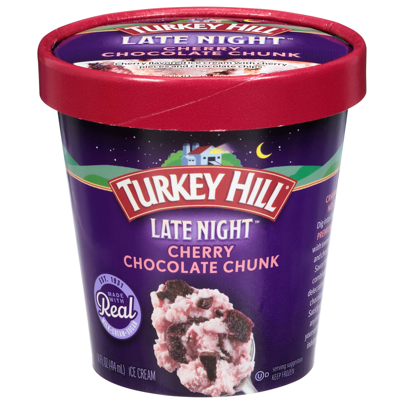 Turkey Hill Cherry Chocolate Chunk Ice Cream | Giant Eagle