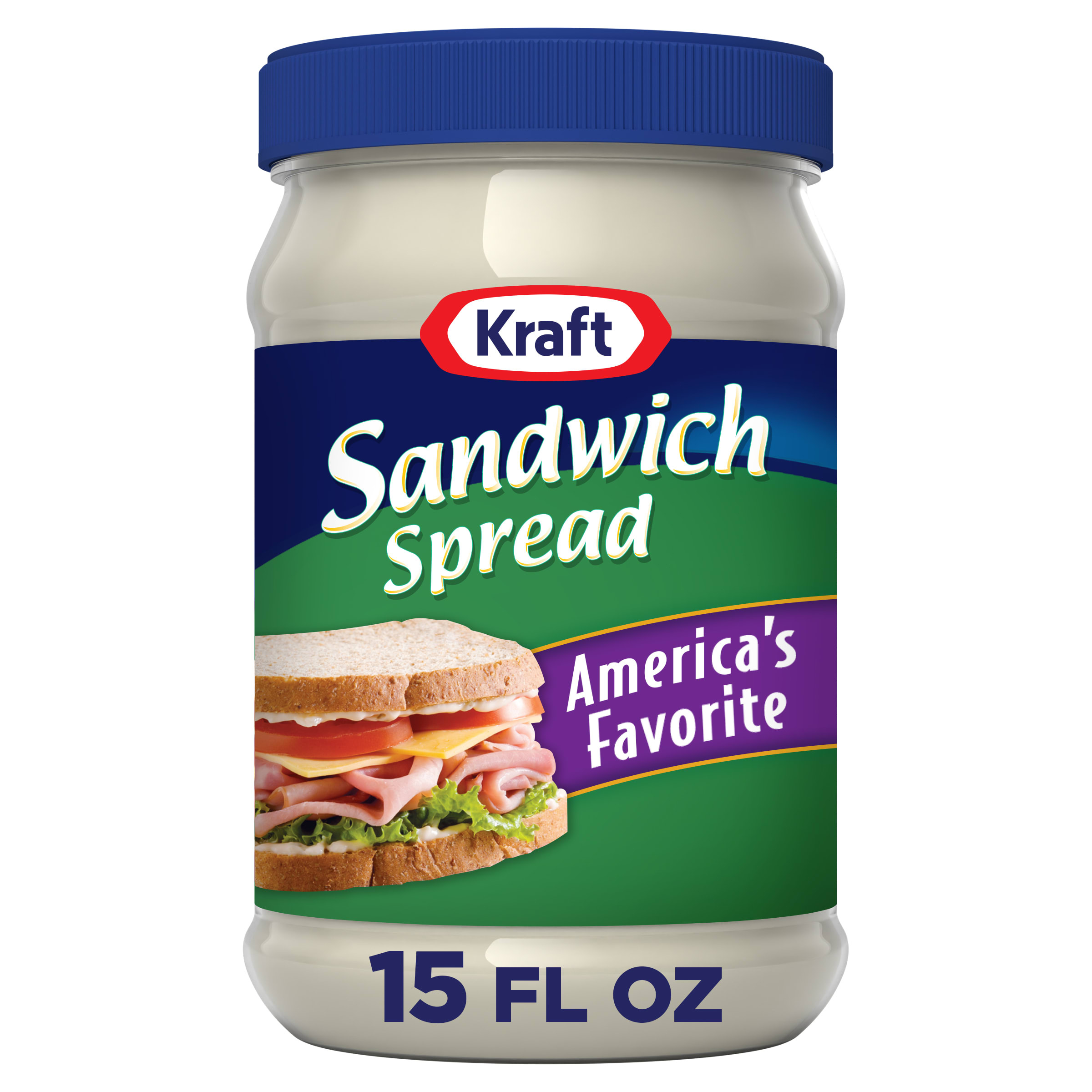 Kraft America's Favorite Sandwich Spread, 15 fl oz Jar | Giant