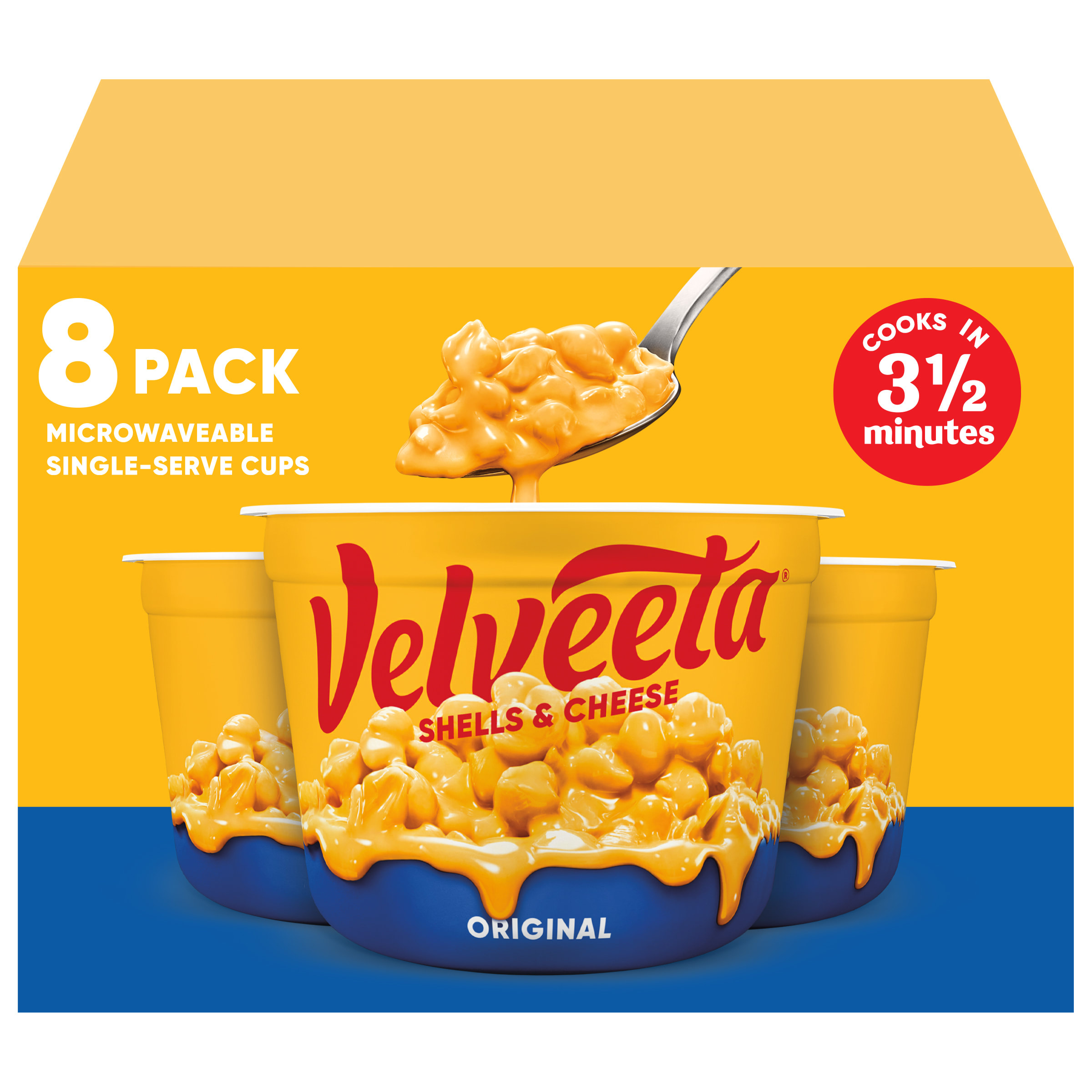 Velveeta Shells & Cheese Original Microwaveable Shell Pasta