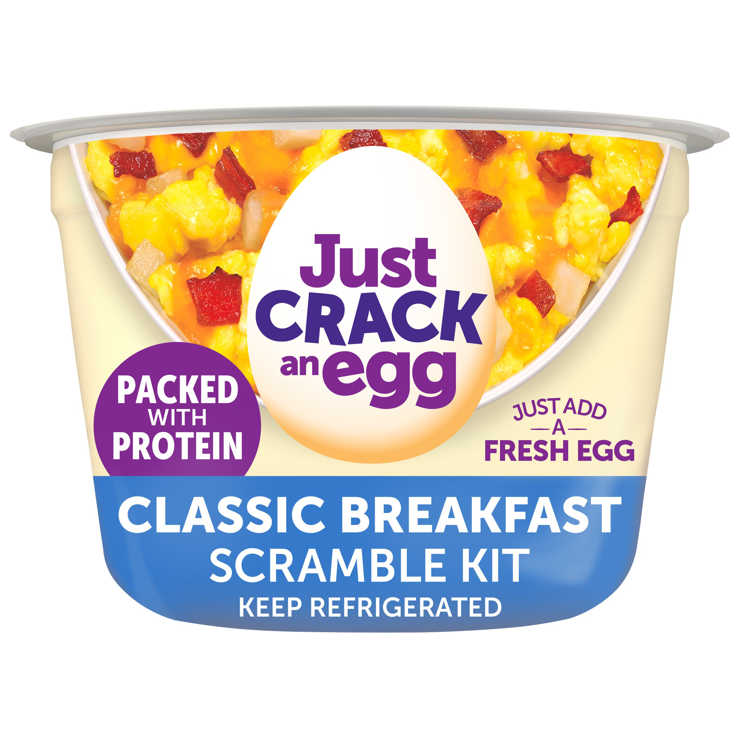 Just Crack an Egg Classic Breakfast Scramble Kit, 3 oz Cup | Giant