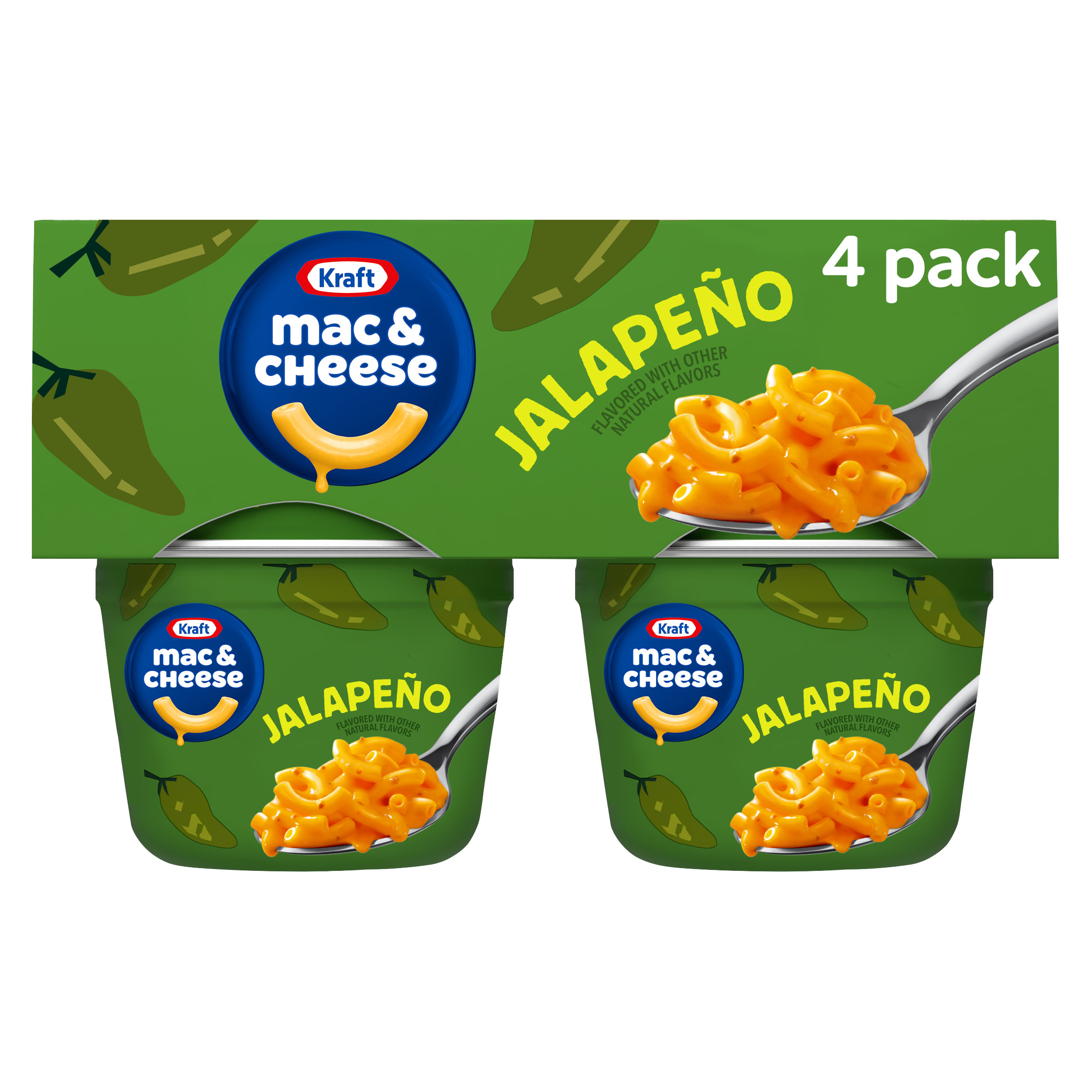 Kraft Mac and Cheese, 4 Cups, for Easy Dinner or Dinner Sides