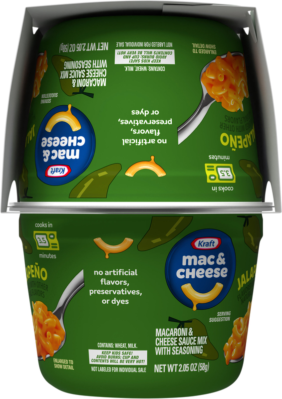 Kraft Mac and Cheese, 4 Cups, for Easy Dinner or Dinner Sides