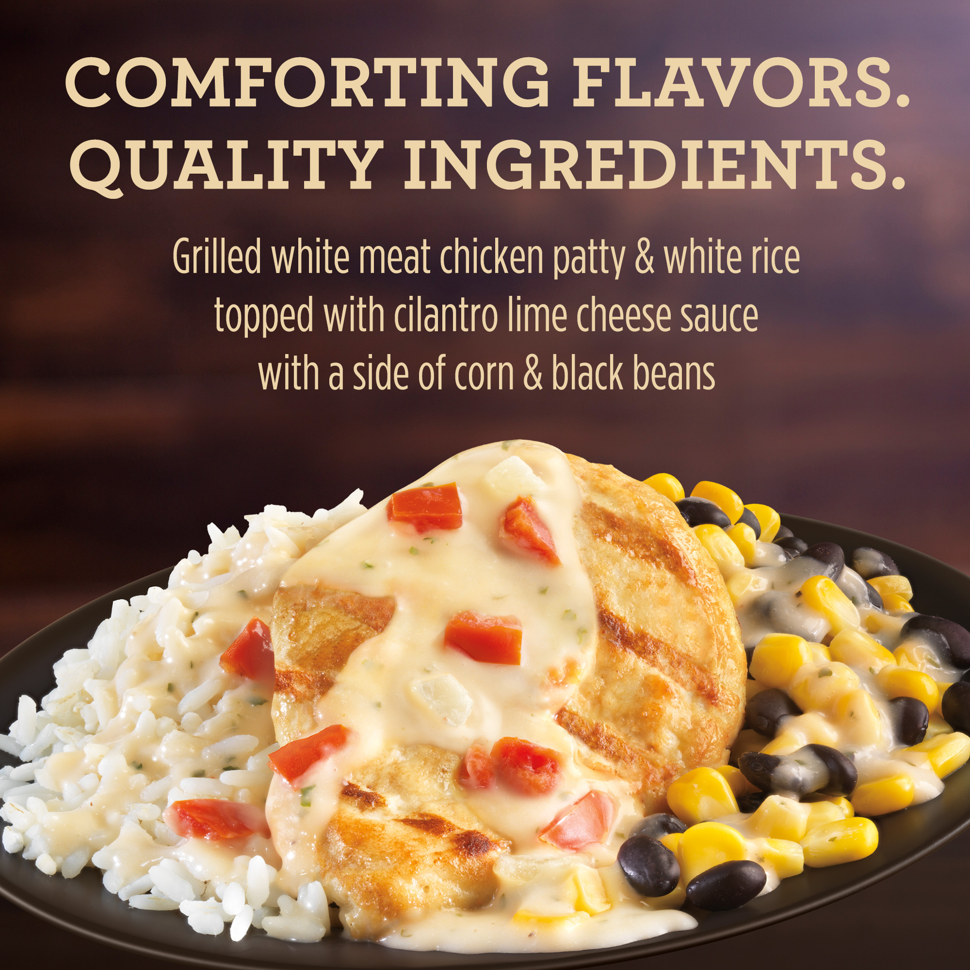 Marie Callender's Fiesta Queso Chicken, Frozen Meal, 12 oz