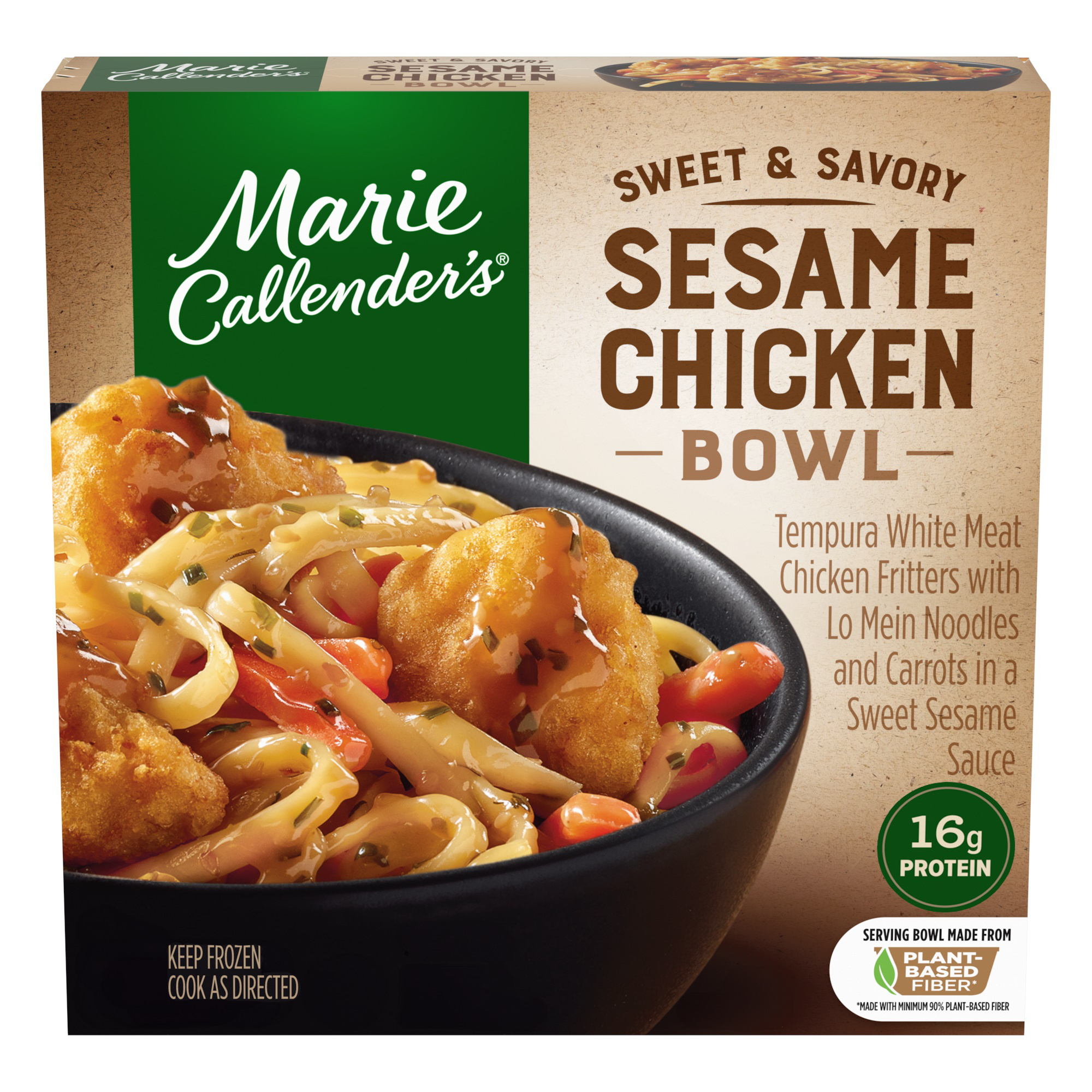 Marie Callender's Sweet Pineapple Chicken Teriyaki Bowl, Frozen