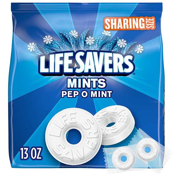 mintsフリー LIFE SAVERS Wint-O-Green Breath Mints Hard Candy, Sharing