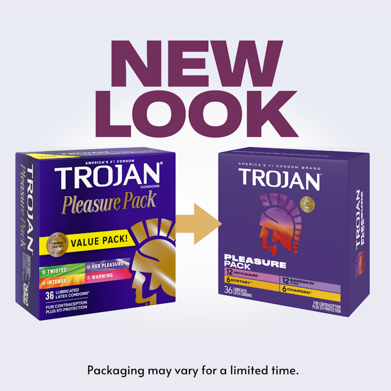 Trojan Pleasure Pack, Assorted Latex Lubricated Condoms for Men, 36 Count | Giant Eagle | Because It Matters | Grocery Store & Pharmacy Trojan Pleasure Pack, Assorted Latex Lubricated Condoms for Men, 36 Count | Giant Eagle | Because It Matters | Grocery Store & Pharmacy