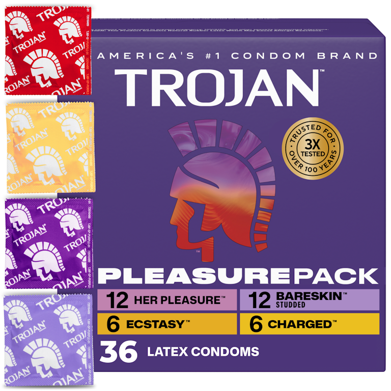 Trojan Pleasure Pack, Assorted Latex Lubricated Condoms for Men, 36 Count | Giant Eagle | Because It Matters | Grocery Store & Pharmacy Trojan Pleasure Pack, Assorted Latex Lubricated Condoms for Men, 36 Count | Giant Eagle | Because It Matters | Grocery Store & Pharmacy
