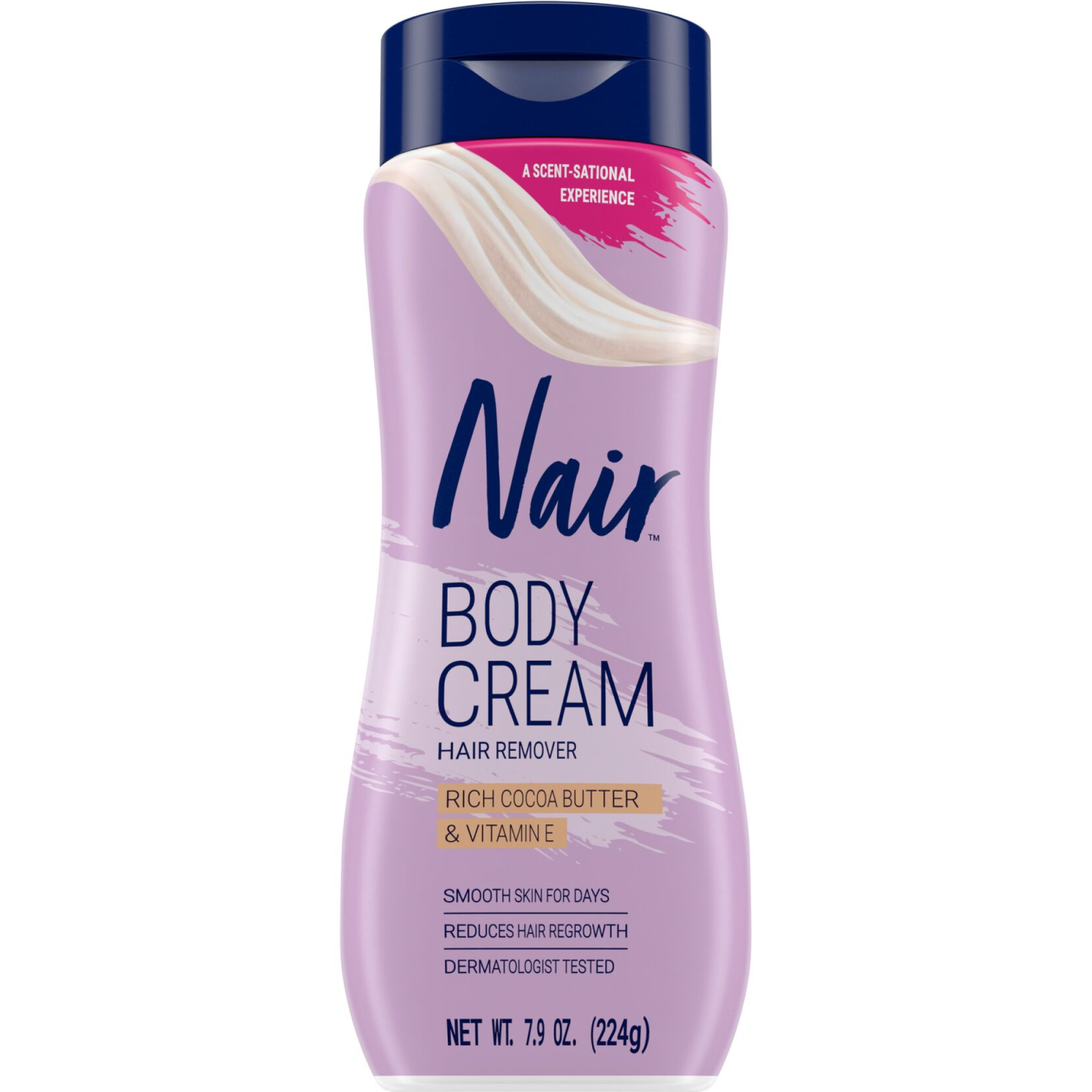 Nair Body Cream Hair Remover with Rich Cocoa Butter and Vitamin E