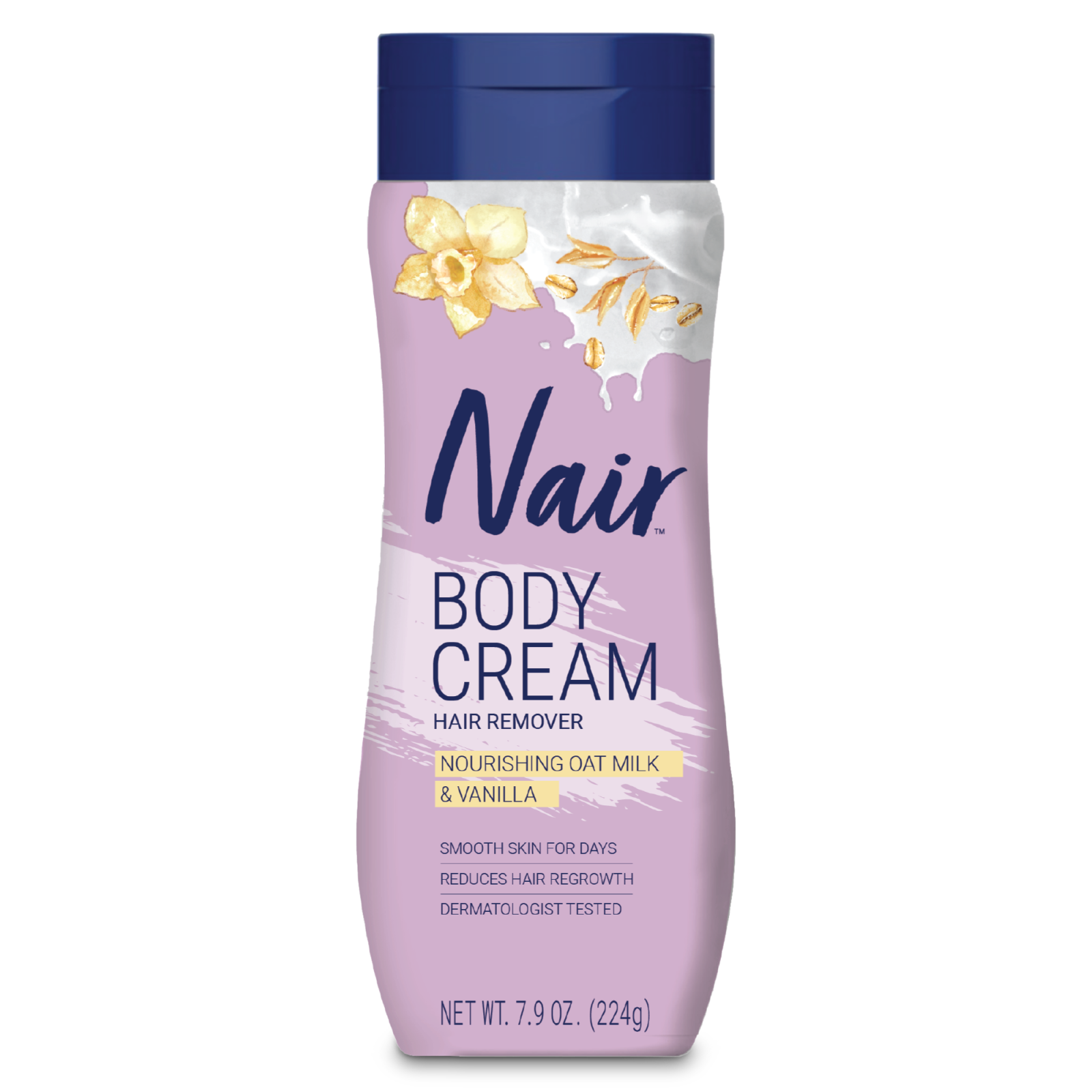Nair Body Cream Hair Remover with Nourishing Oat Milk and Vanilla