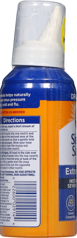 ARM & HAMMER Simply Saline Extra Strength Nasal Mist 4.6oz- Instant Relief  for SEVERE Congestion- One 4.6oz Bottle | Giant Eagle | Because It Matters  | Grocery Store & Pharmacy