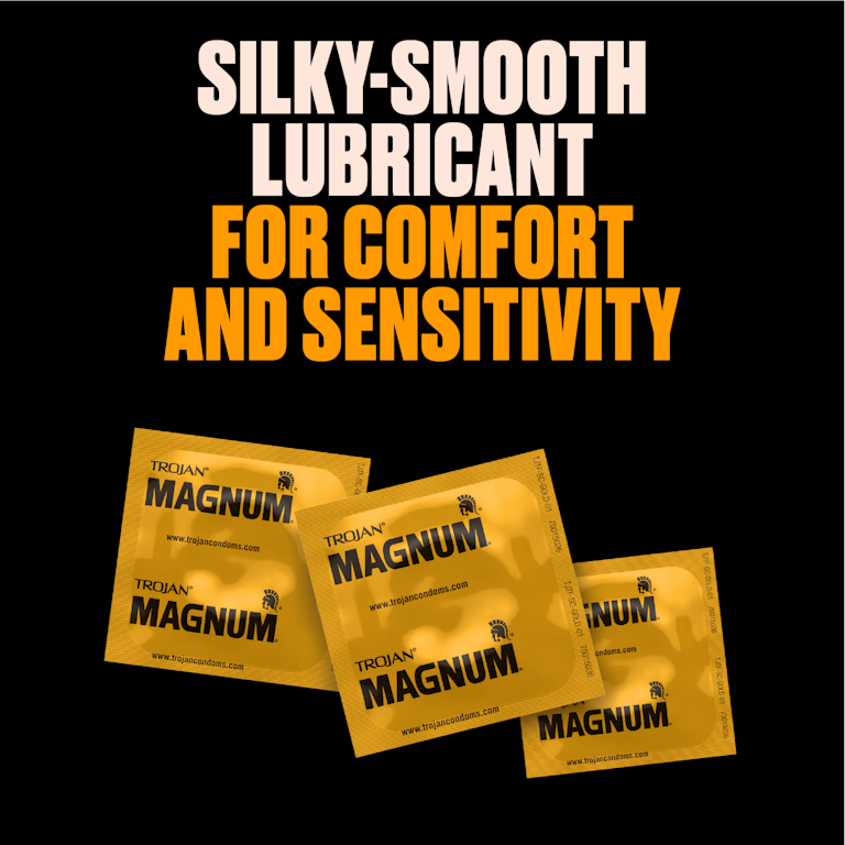 Trojan Magnum Large Size Lubricated Condoms - 12 count | Giant Eagle | Because It Matters | Grocery Store & Pharmacy Trojan Magnum Large Size Lubricated Condoms - 12 count | Giant Eagle | Because It Matters | Grocery Store & Pharmacy