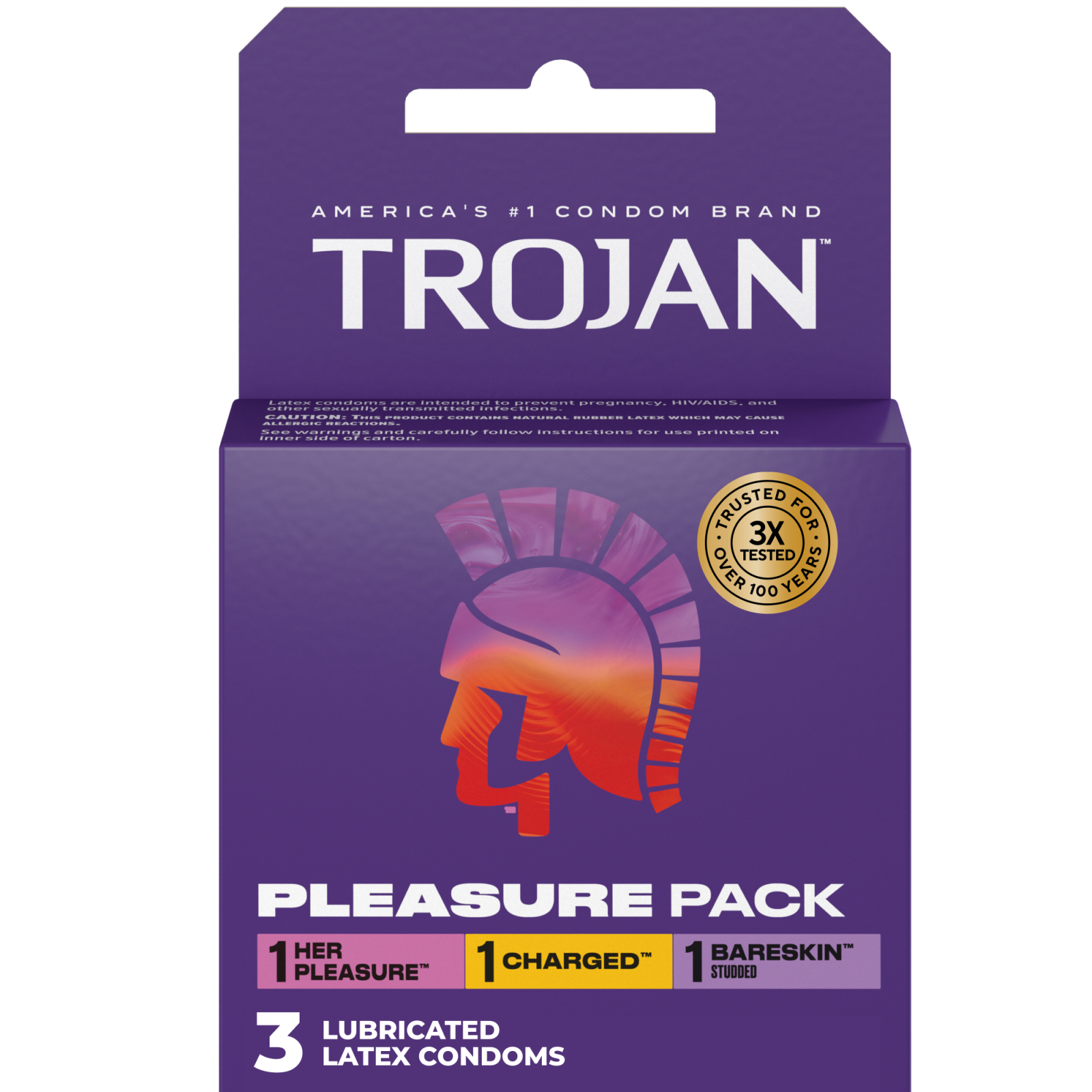 Trojan Ultra Thin Latex Lubricated Condoms for Men, 3 Count | Giant Eagle |  Because It Matters | Grocery Store & Pharmacy