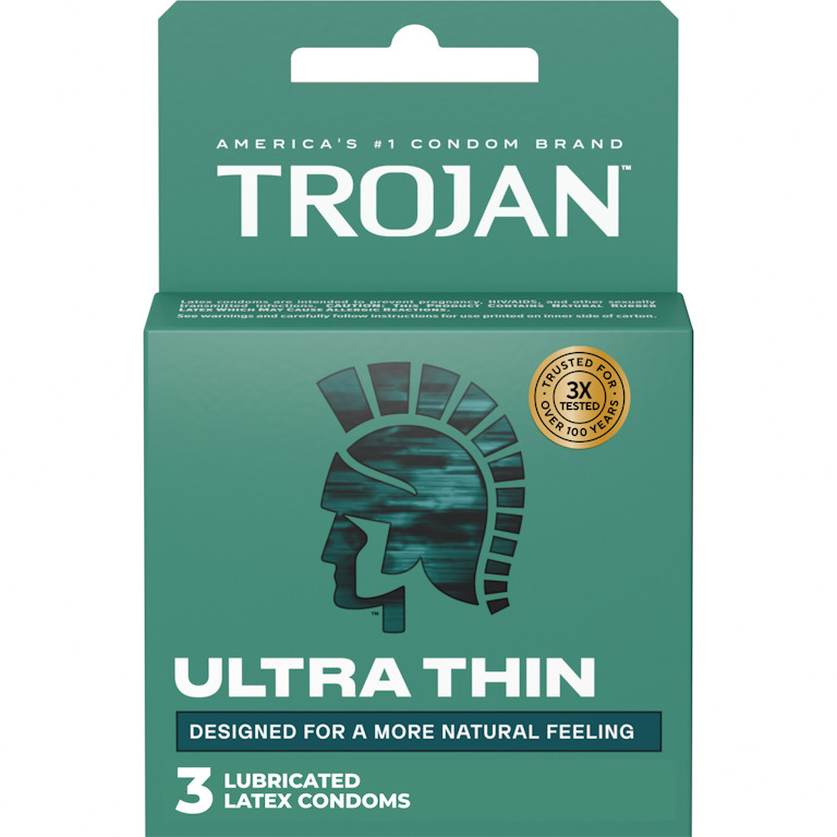 Trojan Ultra Thin Latex Lubricated Condoms for Men, 3 Count | Giant Eagle | Because It Matters | Grocery Store & Pharmacy Trojan Ultra Thin Latex Lubricated Condoms for Men, 3 Count | Giant Eagle | Because It Matters | Grocery Store & Pharmacy