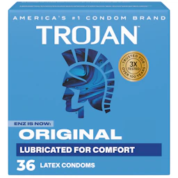 Trojan Original Latex Lubricated Condoms for Men, Classic Straight Shape, 36 Count | Giant Eagle | Because It Matters | Grocery Store & Pharmacy Trojan Original Latex Lubricated Condoms for Men, Classic Straight Shape, 36 Count | Giant Eagle | Because It Matters | Grocery Store & Pharmacy