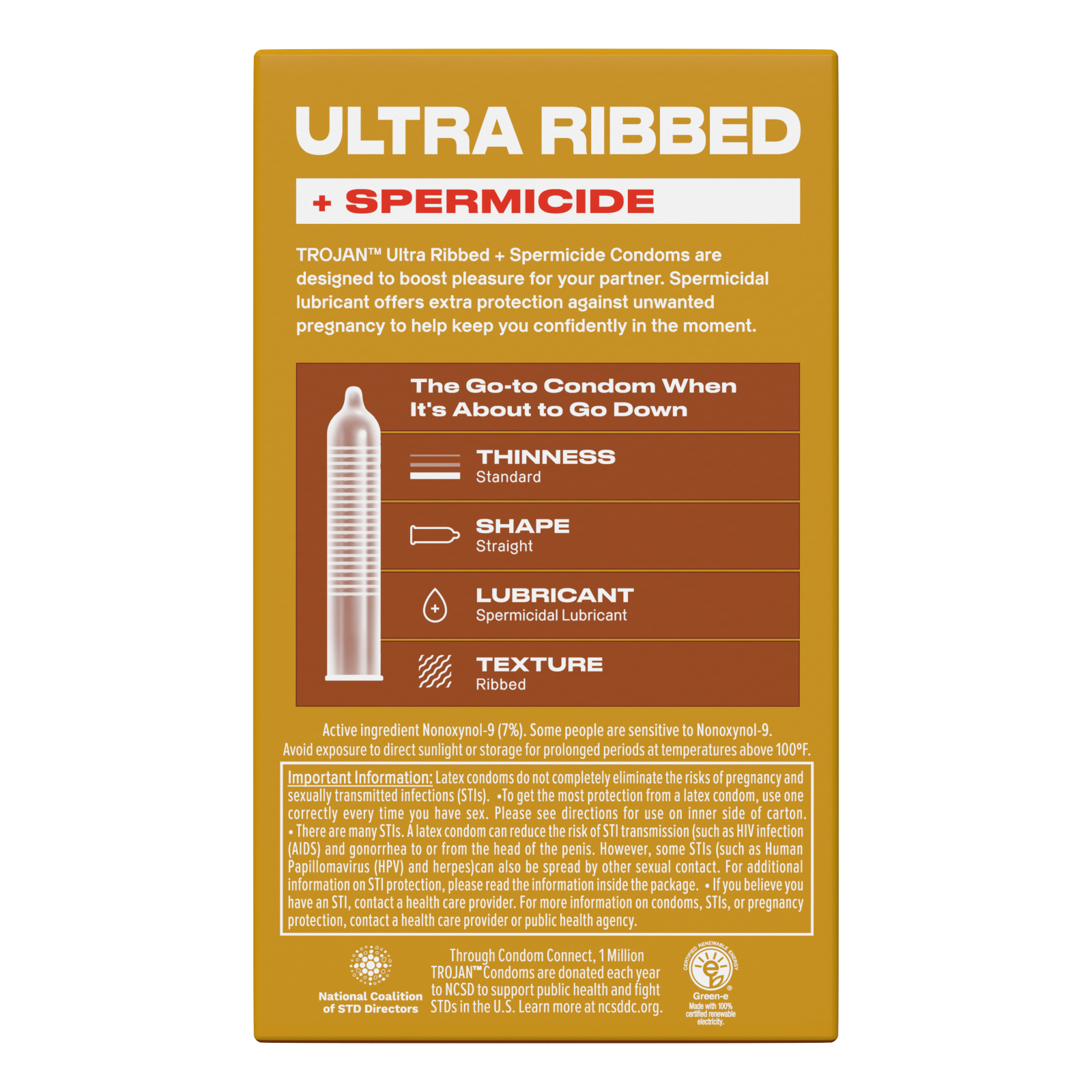 trojan ultra thin premium lubricated condoms - 12 count Using condoms | CATIE main image 1
