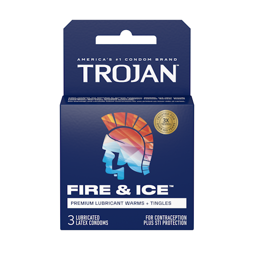 Trojan Fire & Ice Lubricated Latex Condoms with Warming and Tingling Lubricant, 3 Count | Giant Eagle | Because It Matters | Grocery Store & Pharmacy Trojan Fire & Ice Lubricated Latex Condoms with Warming and Tingling Lubricant, 3 Count | Giant Eagle | Because It Matters | Grocery Store & Pharmacy