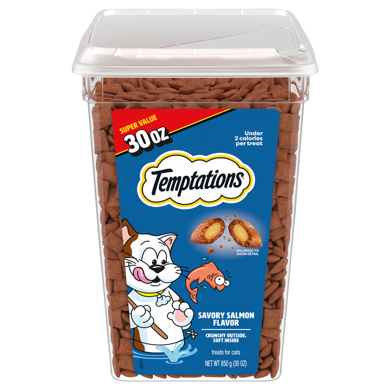 Temptations Savory Salmon Flavor Treats for Cats | Giant Eagle