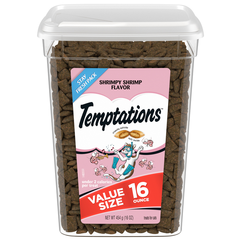 Temptations Cat Treats, Shrimpy Shrimp Flavor, Value Size | Giant