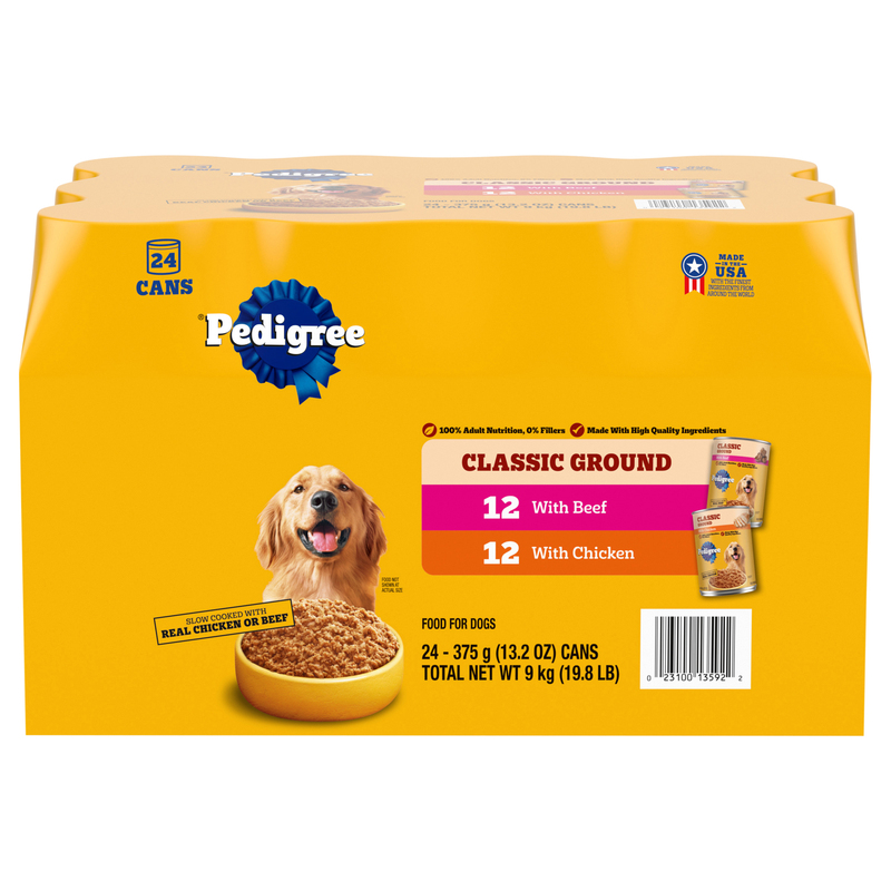 Pedigree Classic Ground with Beef/with Chicken Food for Dogs | Giant Eagle  | Because It Matters | Grocery Store & Pharmacy
