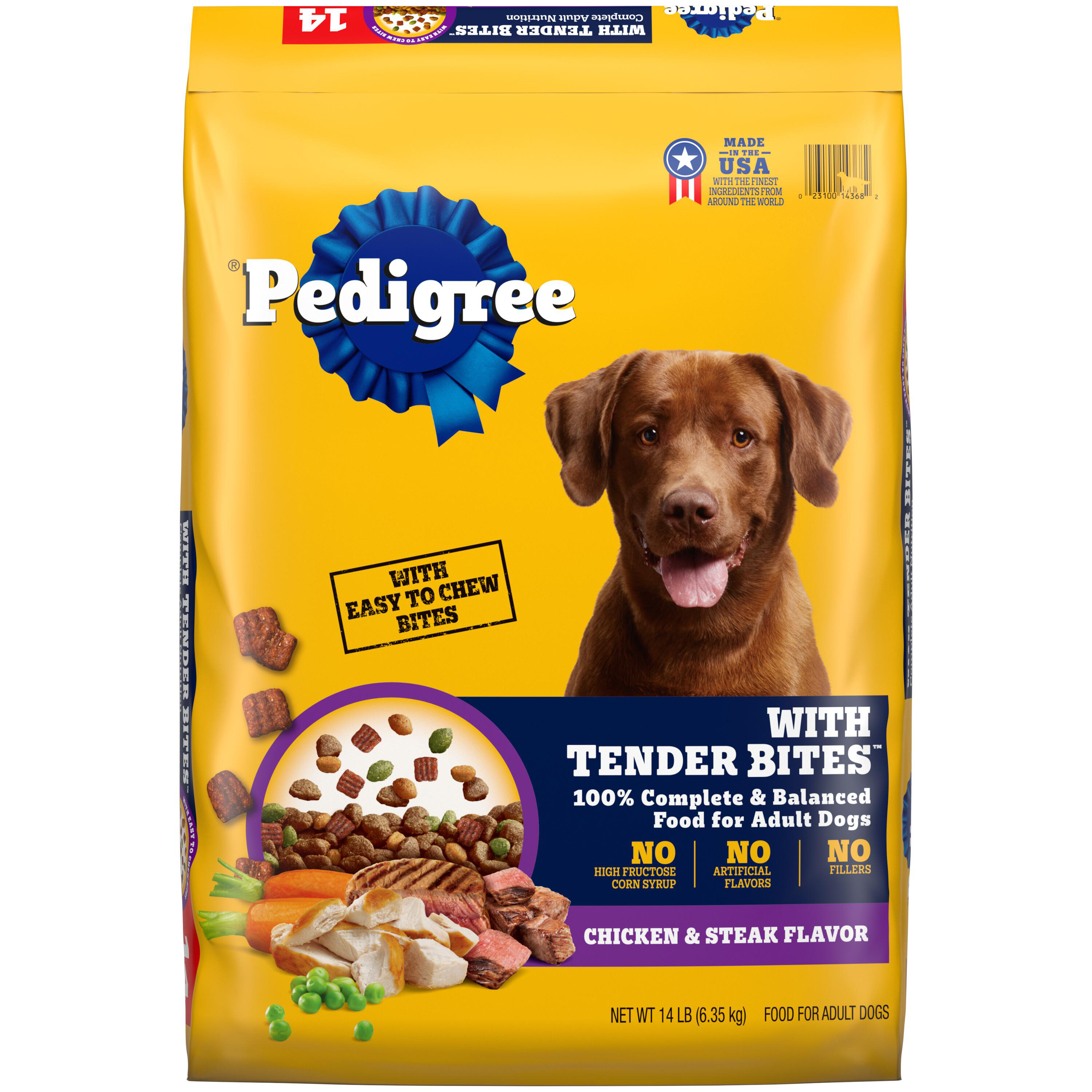 Pedigree With Tender Bites Complete Nutrition Adult Dry Dog Food