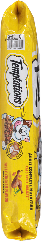 TEMPTATIONS Tasty Chicken Flavor Adult Dry Cat Food, 13.5 lb. Bag