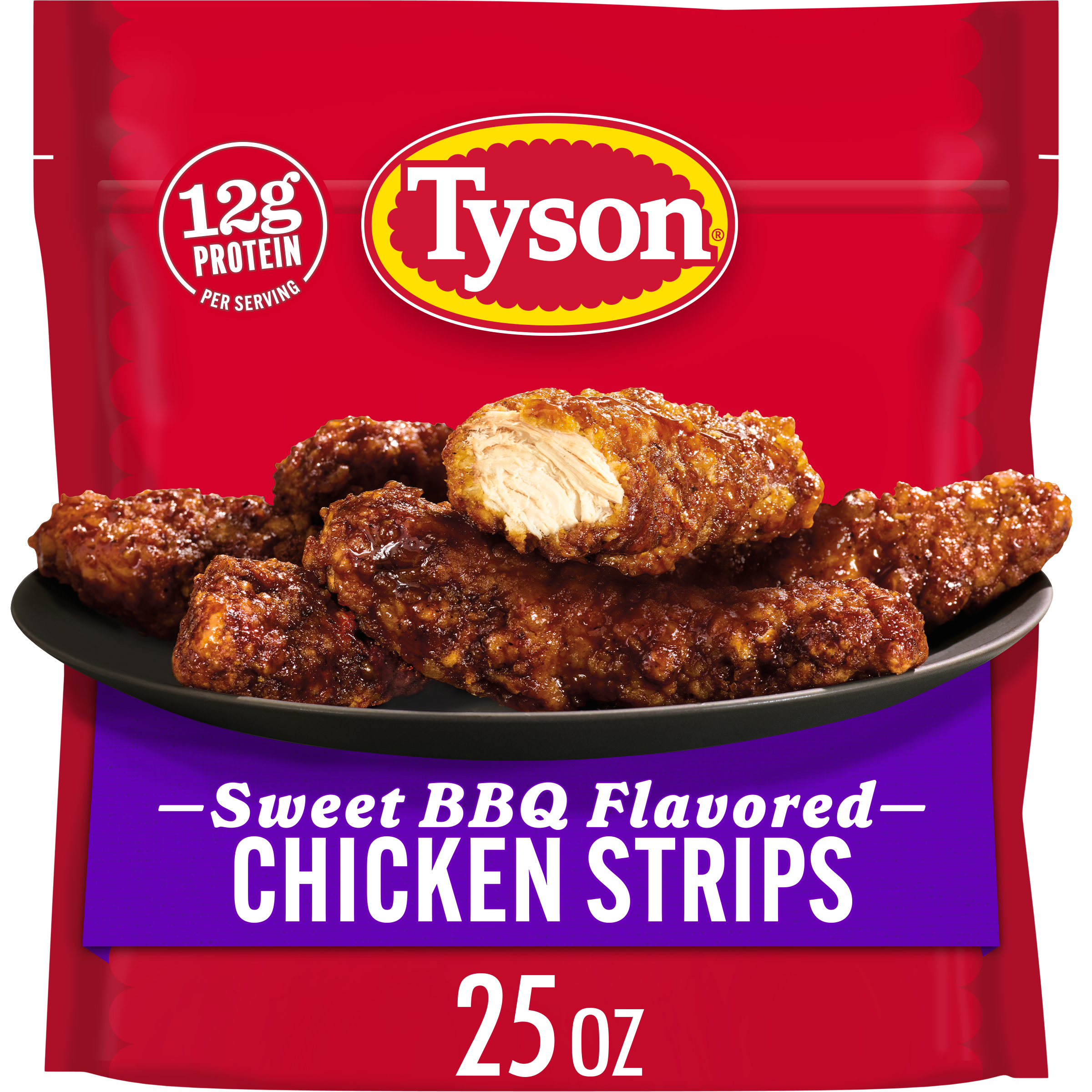 Tyson Frozen Sweet BBQ Flavored Chicken Strips, 25 oz | Giant