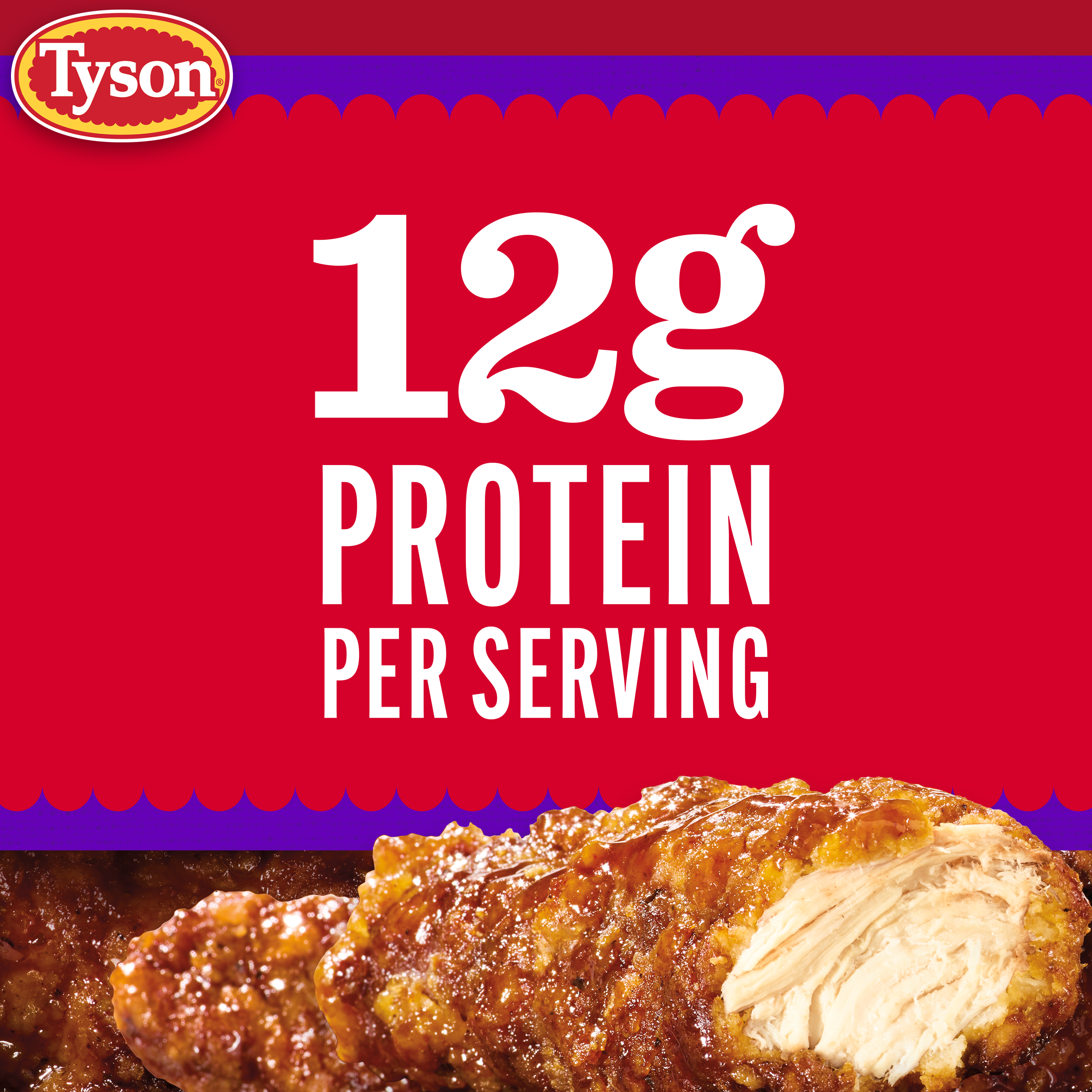 Tyson Frozen Sweet BBQ Flavored Chicken Strips, 25 oz | Giant