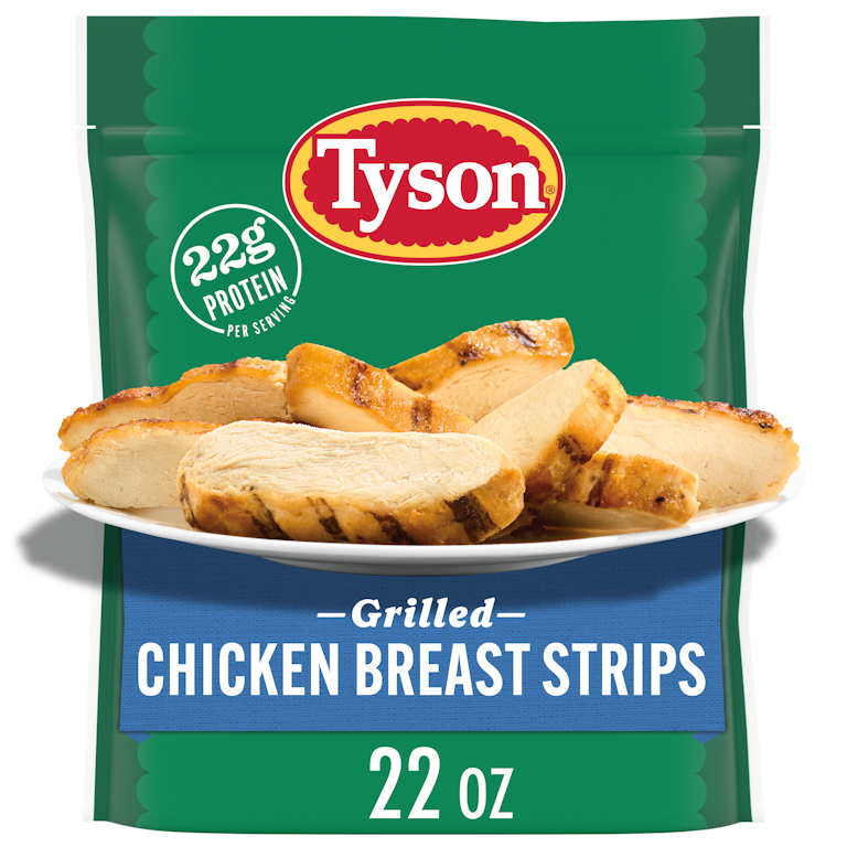 Tyson Frozen Grilled Chicken Breast Strips, 22 oz Giant Eagle