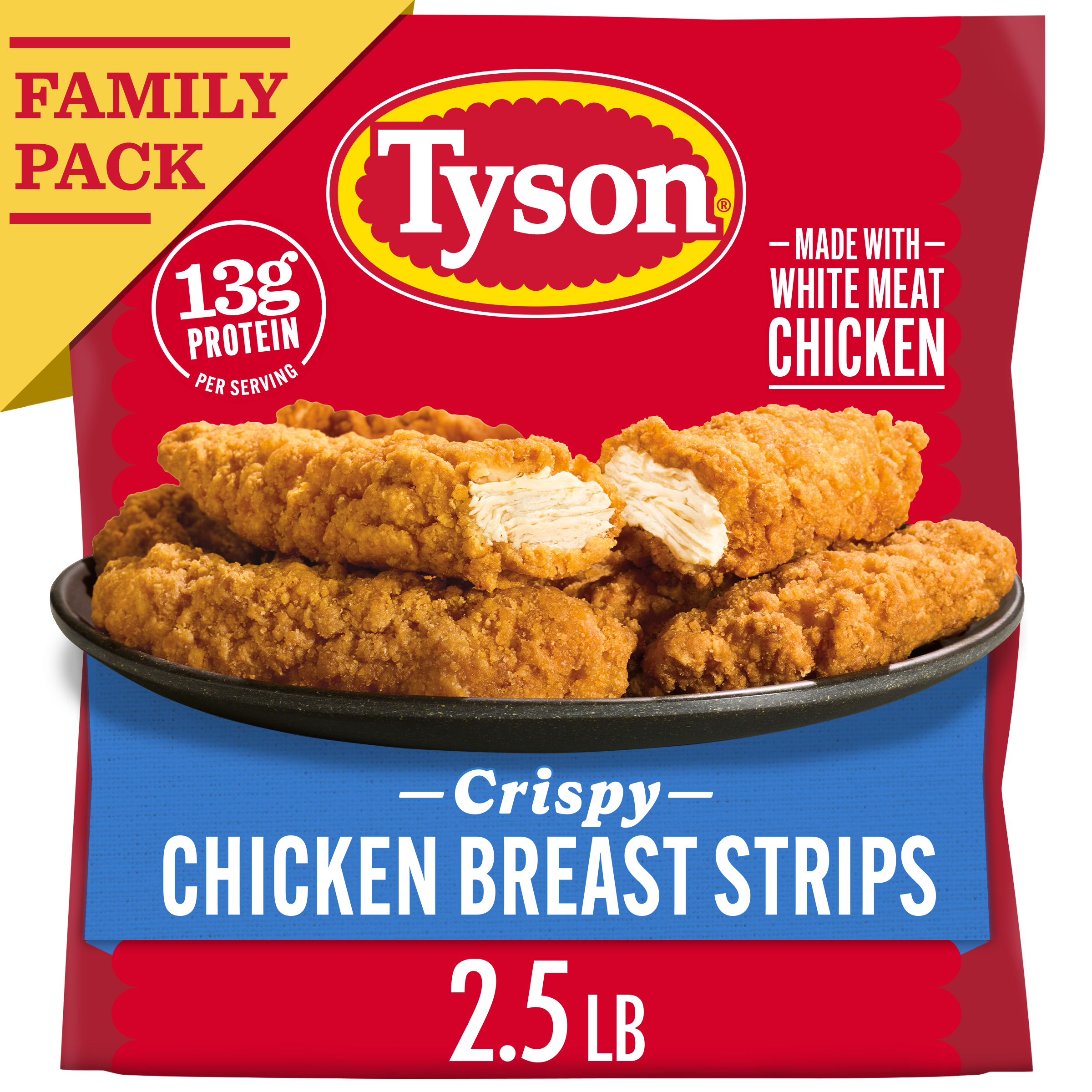 Tyson Frozen Southern Style Chicken Breast Tenderloins Family Pack