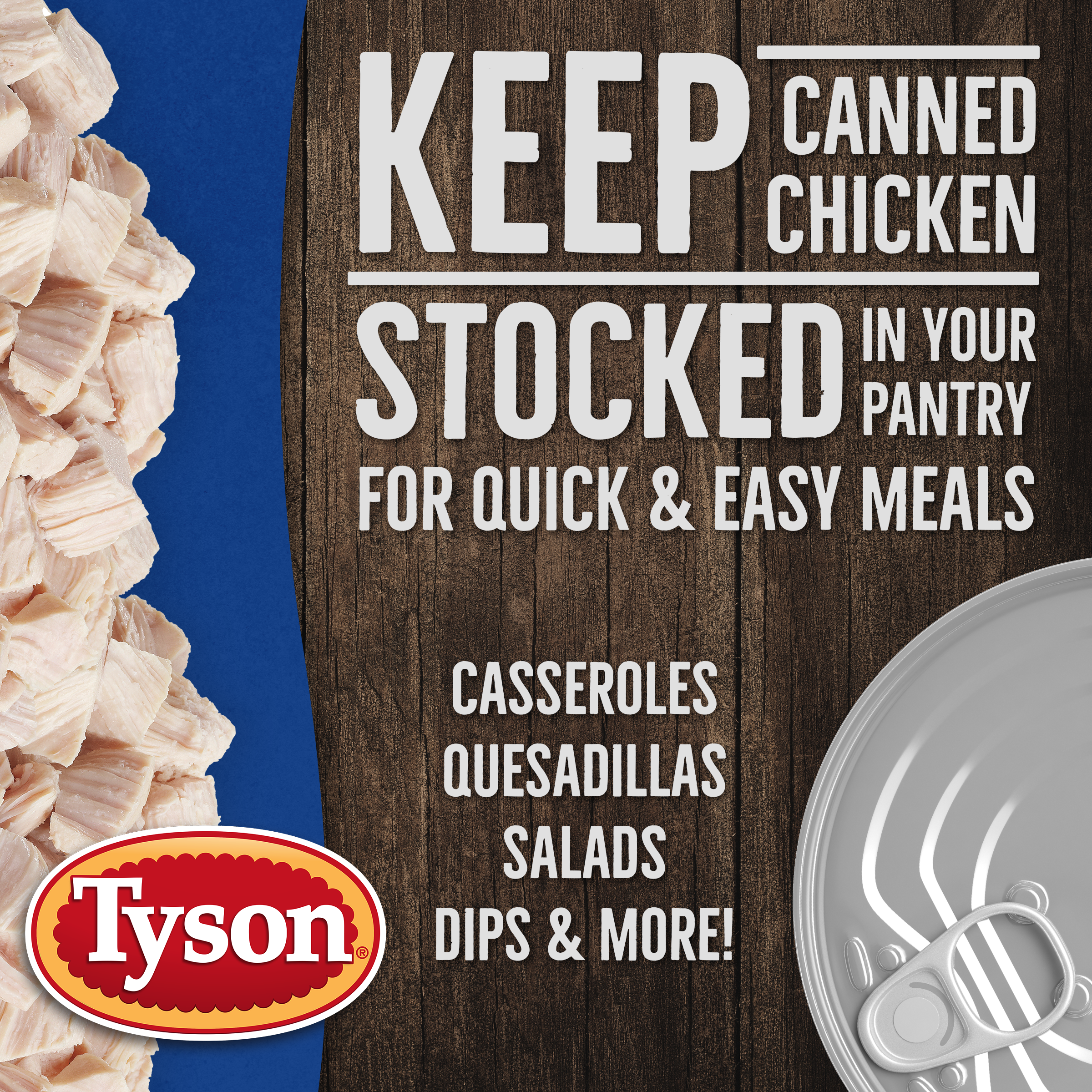 Tyson White Premium Chunk Chicken Breast, 12.5 oz. | Giant Eagle