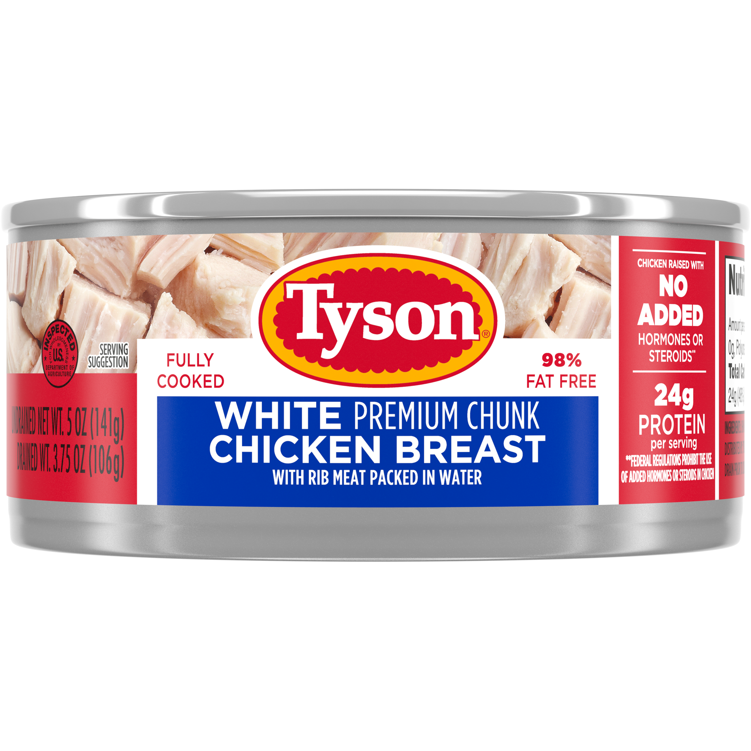 Tyson® White Premium Chunk Chicken Breast, Giant Eagle