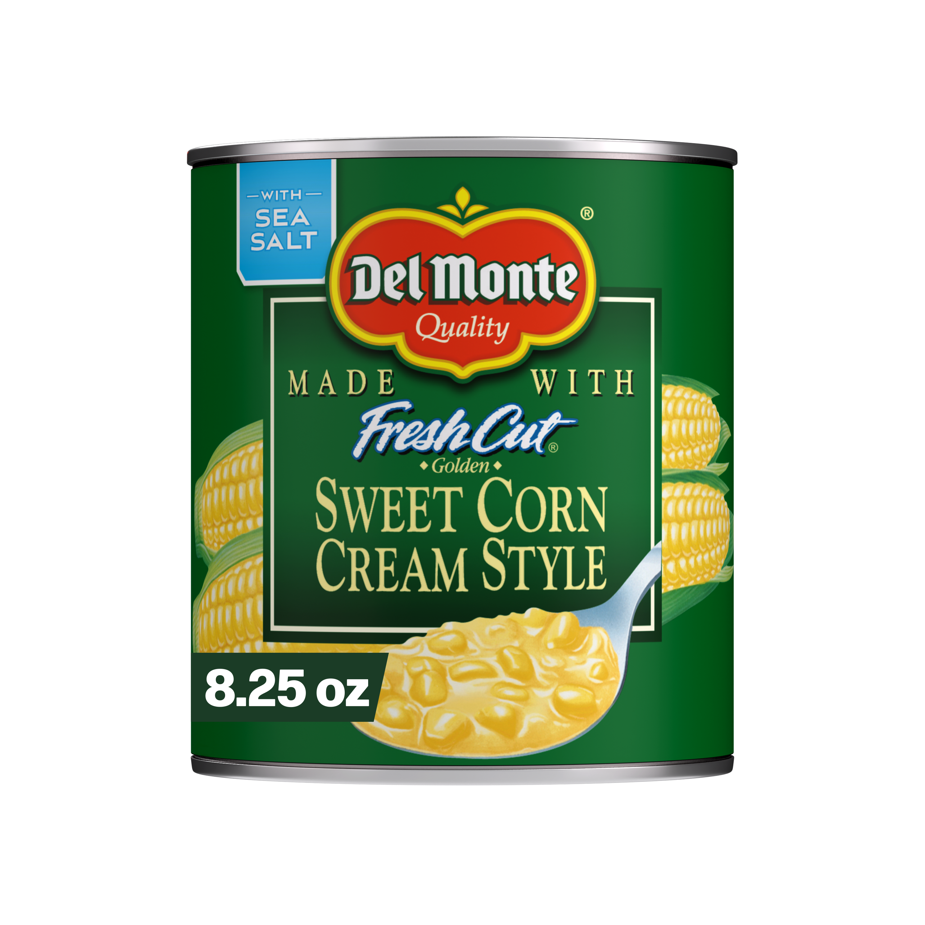 Del Monte Golden Sweet Corn Cream Style, 8.25 oz Can, Canned