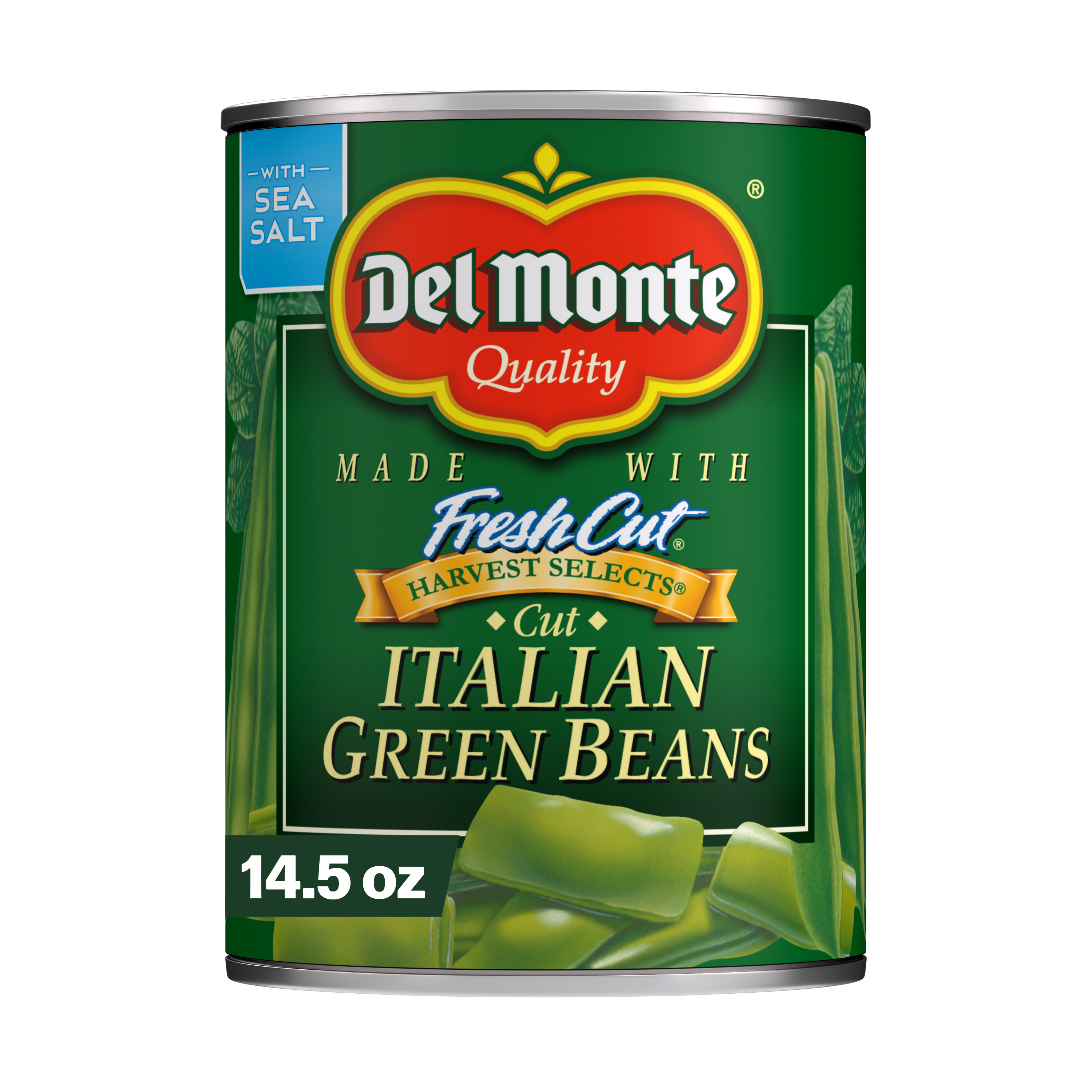 Del Monte Harvest Selects Cut Golden Wax Beans, 14.5 oz Can