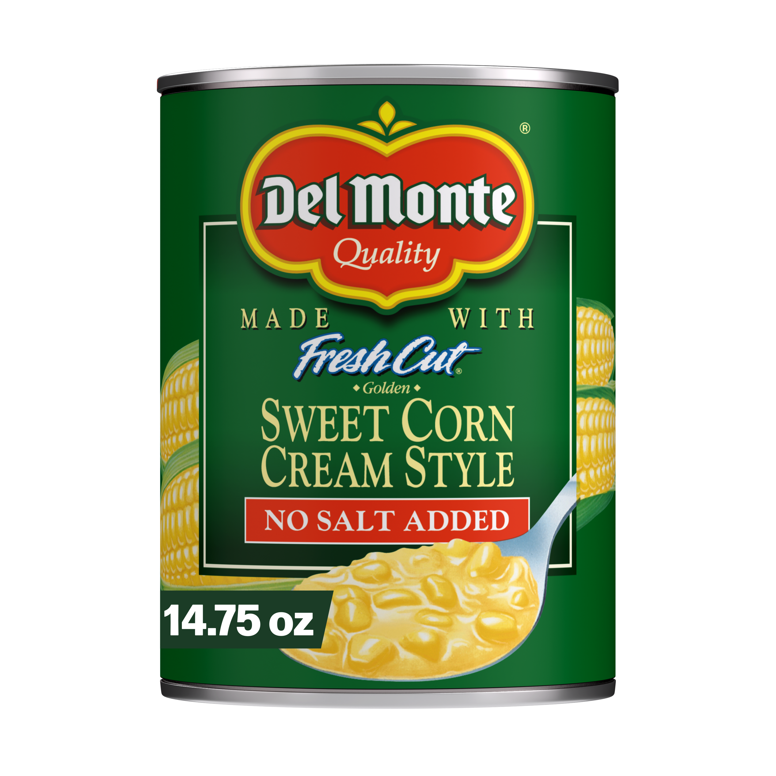 Del Monte Fresh Cut Golden Sweet Whole Kernel Corn, Canned