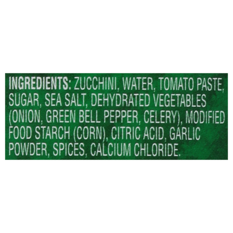 Del Monte Zucchini with Italian Style Tomato Sauce, 14.5 oz Can