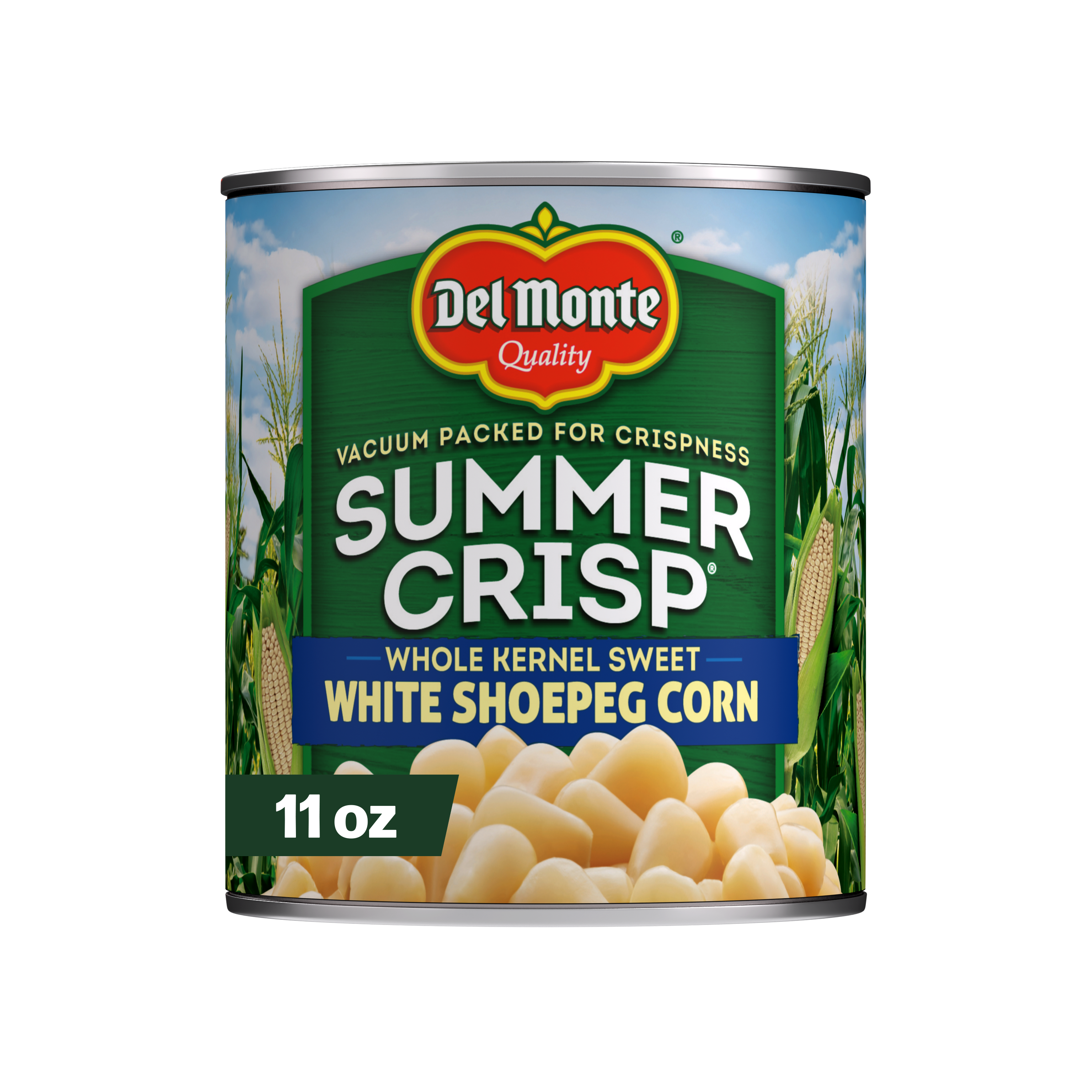 Del Monte Harvest Selects Sweet White Whole Kernel Corn, 15.25 oz