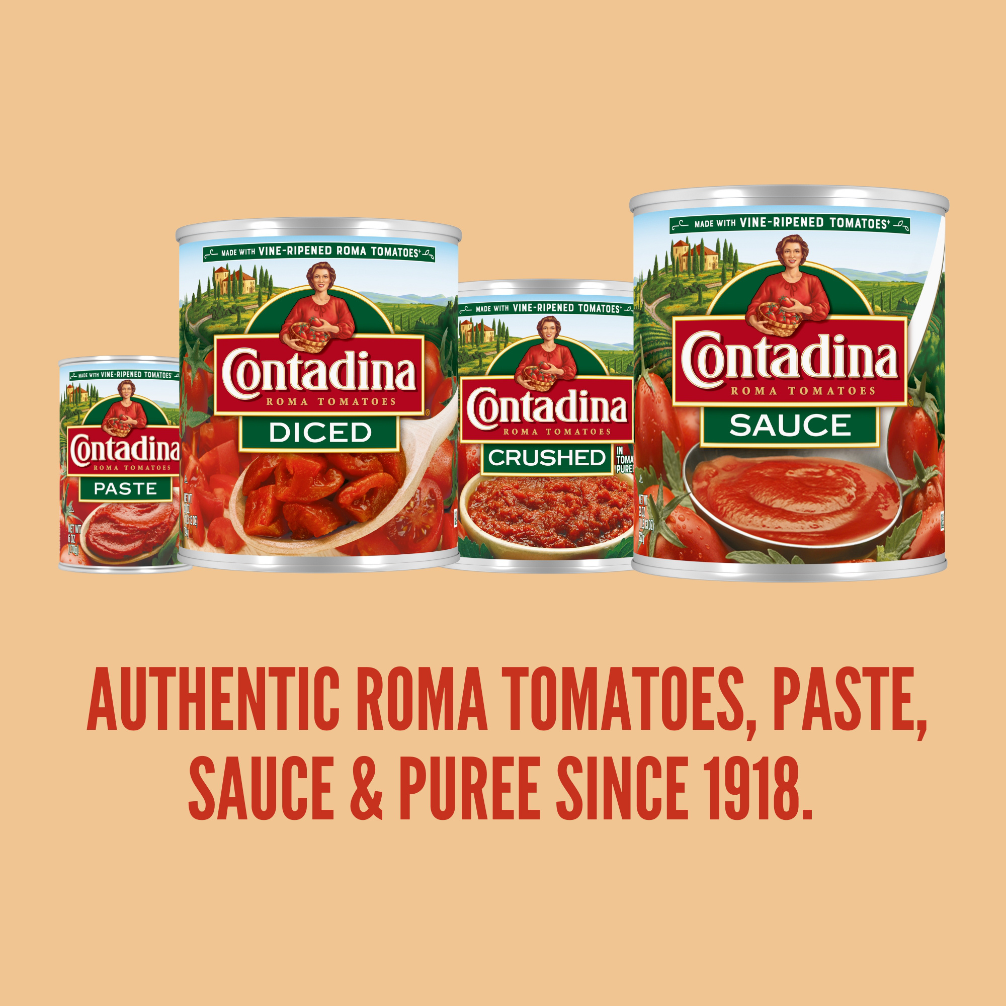 Contadina Crushed Tomatoes, Canned Tomatoes, 28 oz Can | Giant