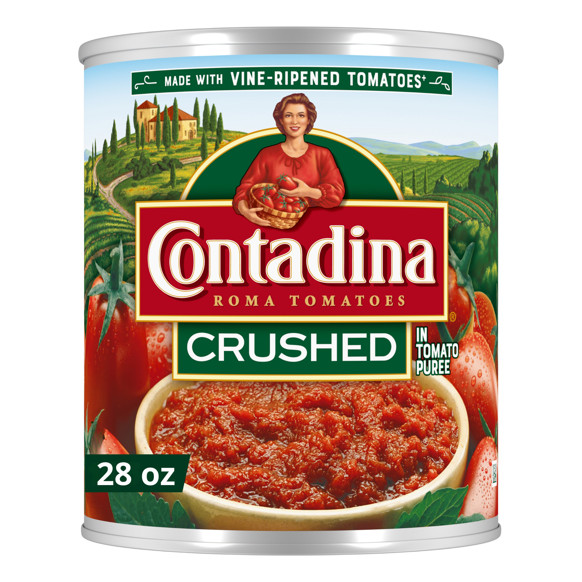 Contadina Crushed Tomatoes, Canned Tomatoes, 28 oz Can | Giant