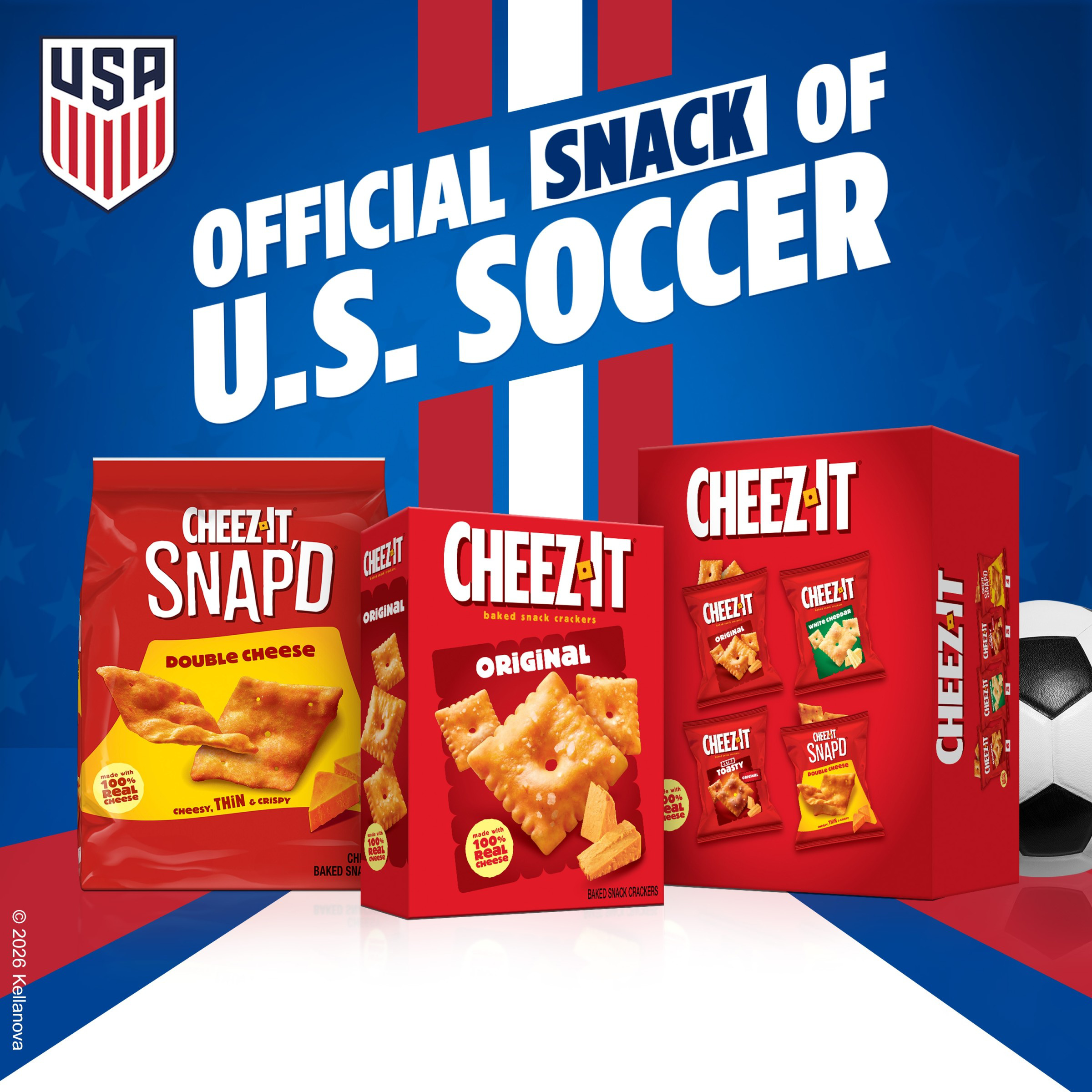 Cheez-It Cheese Crackers Cheddar Jack, Baked Snack Crackers, 12.4