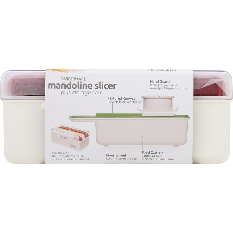 Farberware Mandoline Slicer Plus Storage Case | Giant Eagle Farberware Mandoline Slicer Plus Storage Case | Giant Eagle
