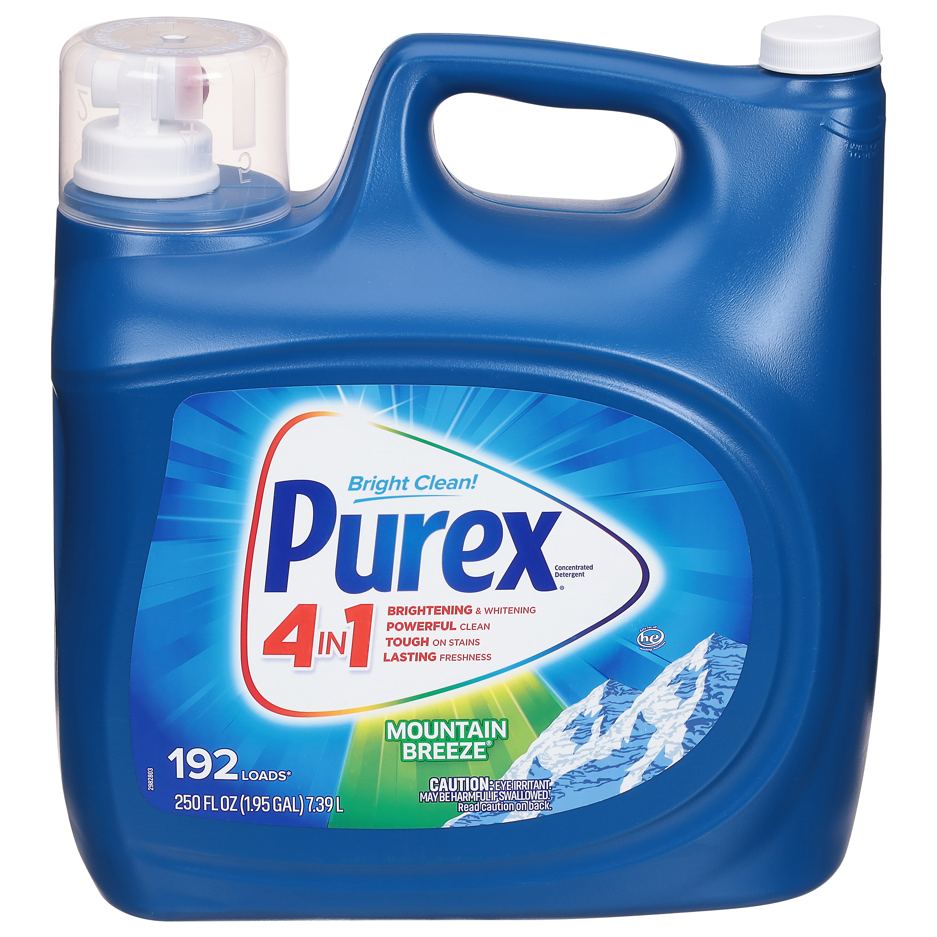 Purex Fresh Mountain Breeze Liquid Laundry Detergent, 250 fl oz