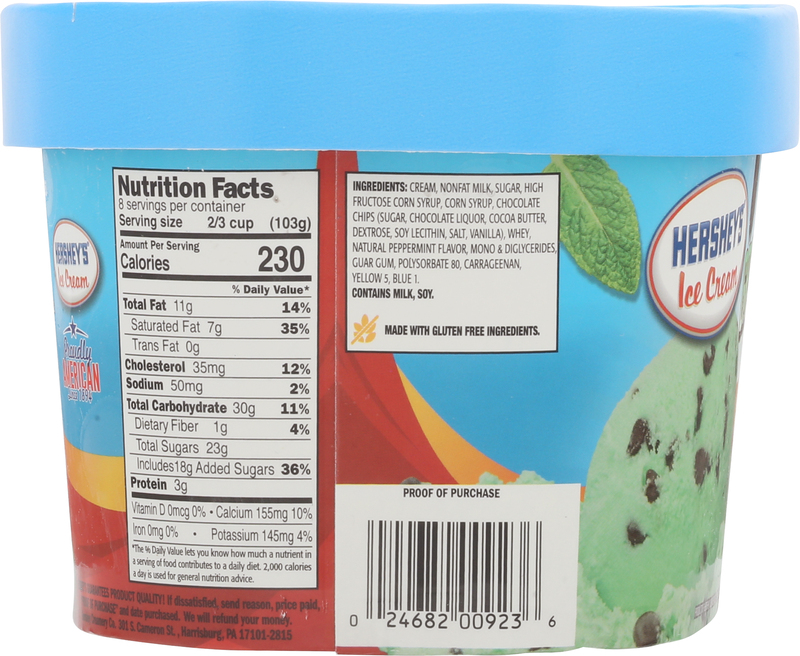 Hershey's Premium Green Mint Chip Ice Cream | Giant Eagle
