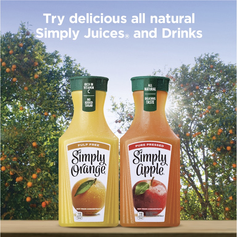 Simply Apple Juice, 52 fl oz Giant Eagle Neighborhood Grocery