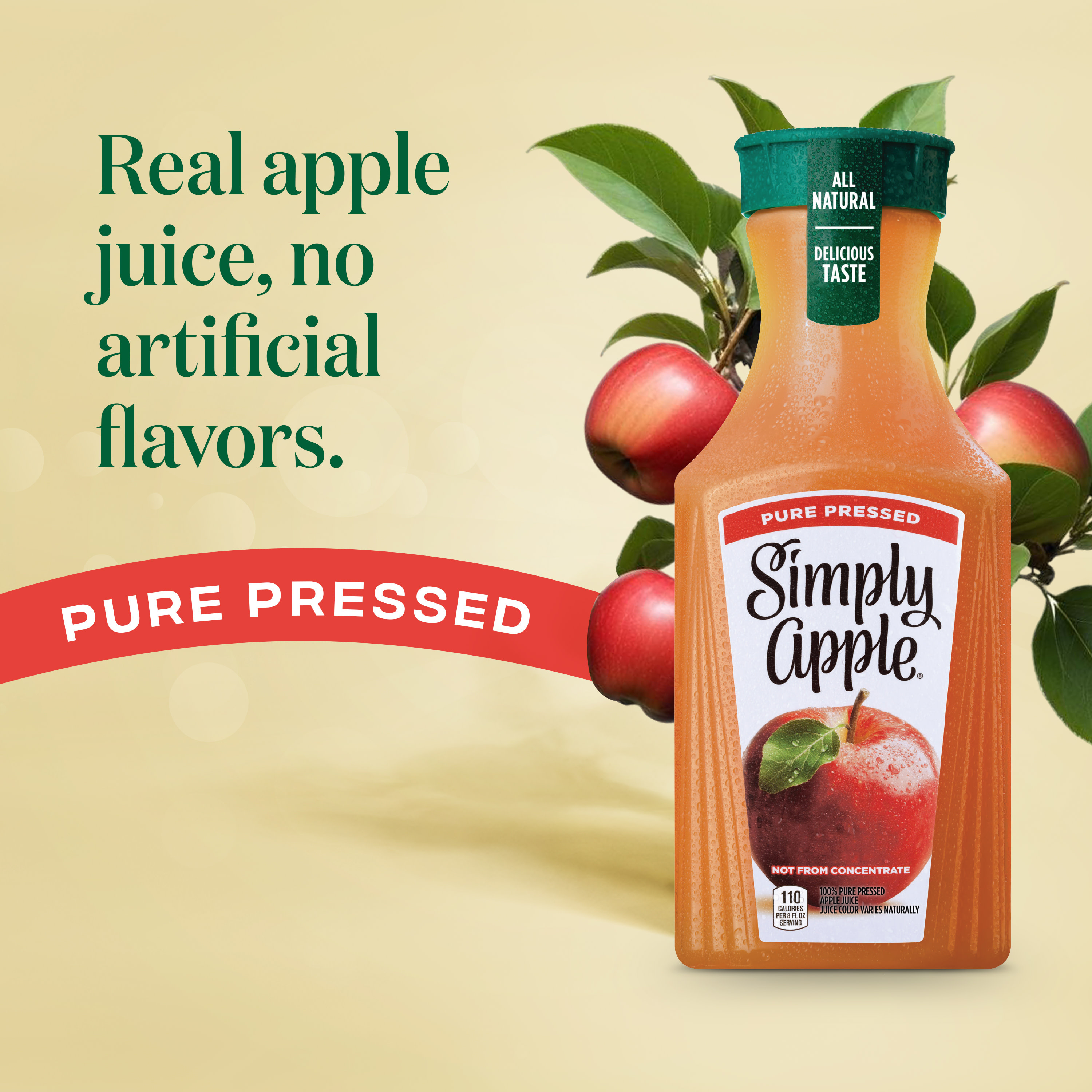 Simply Apple Juice Bottle, 52 Fl Oz | Giant Eagle | Because It