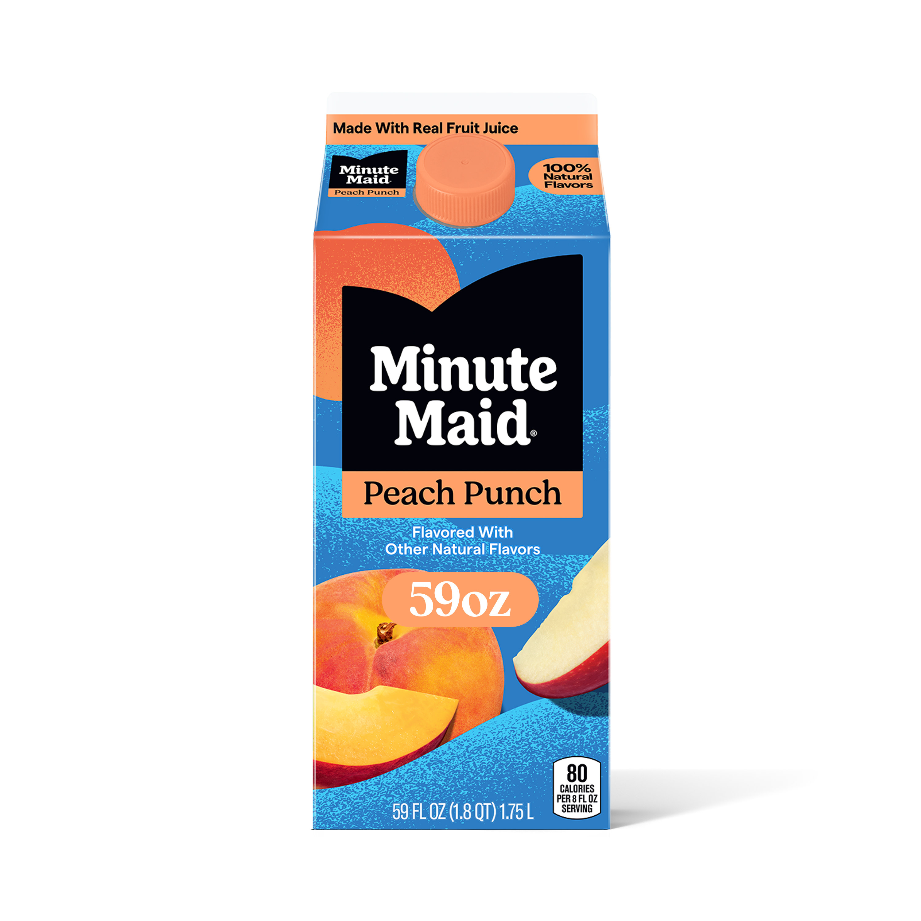 Minute Maid Peach Punch Juice Drink Carton, 59 Fl Oz | Giant Eagle