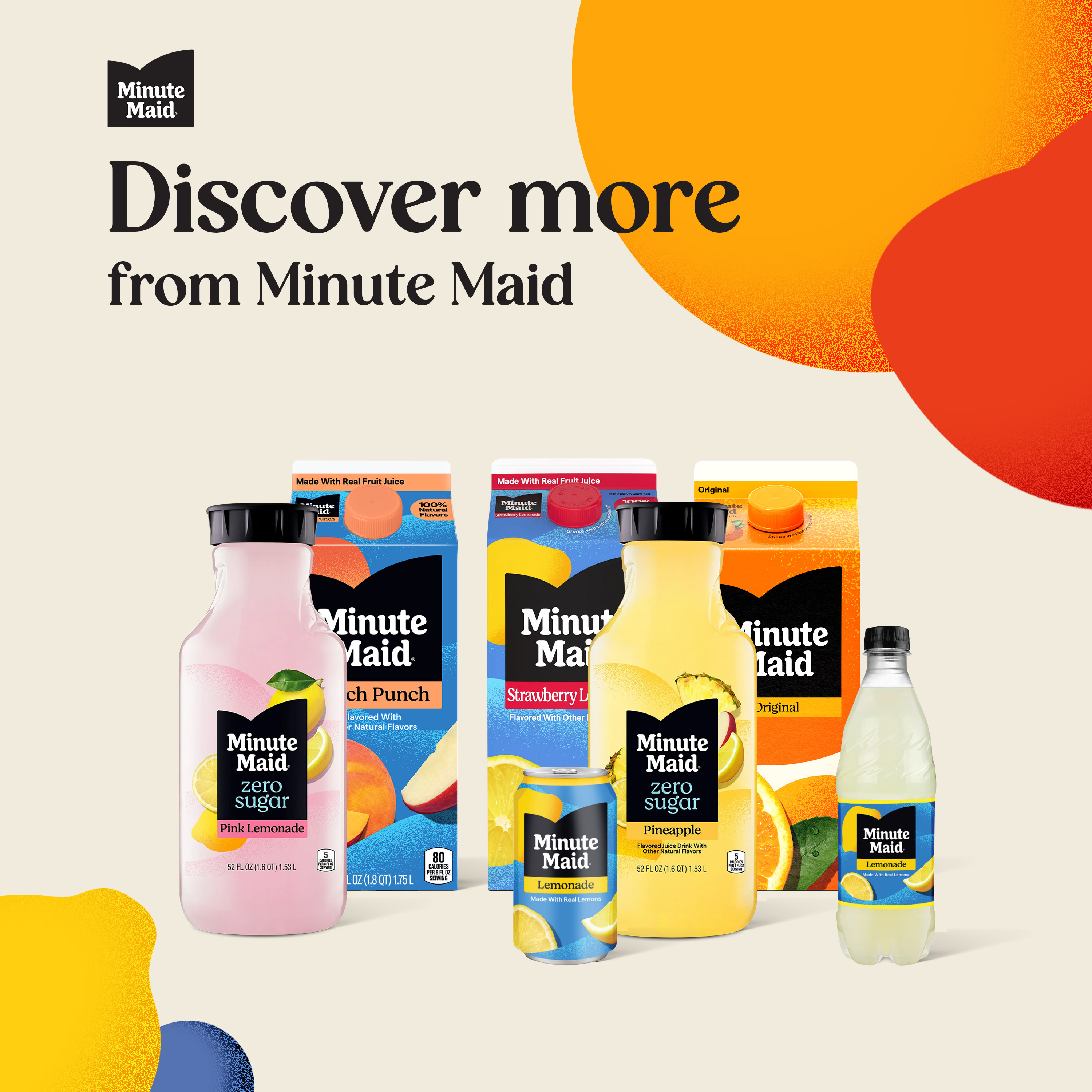 Minute Maid Peach Punch Juice Drink Carton, 59 Fl Oz | Giant Eagle
